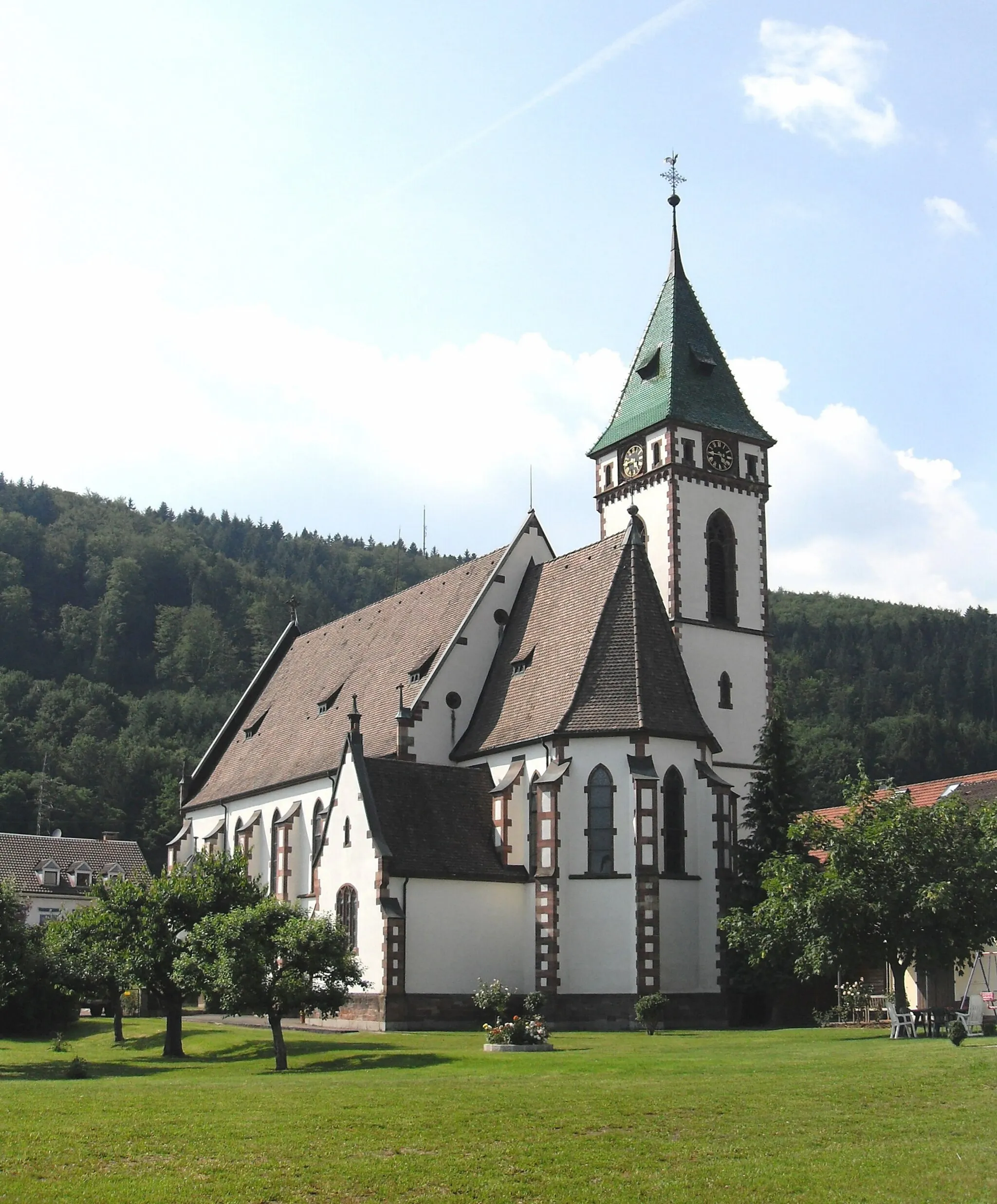 Photo showing: katholische St. Josephs-Kirche in Hausen im Wiesental, Schwarzwald, Deutschland