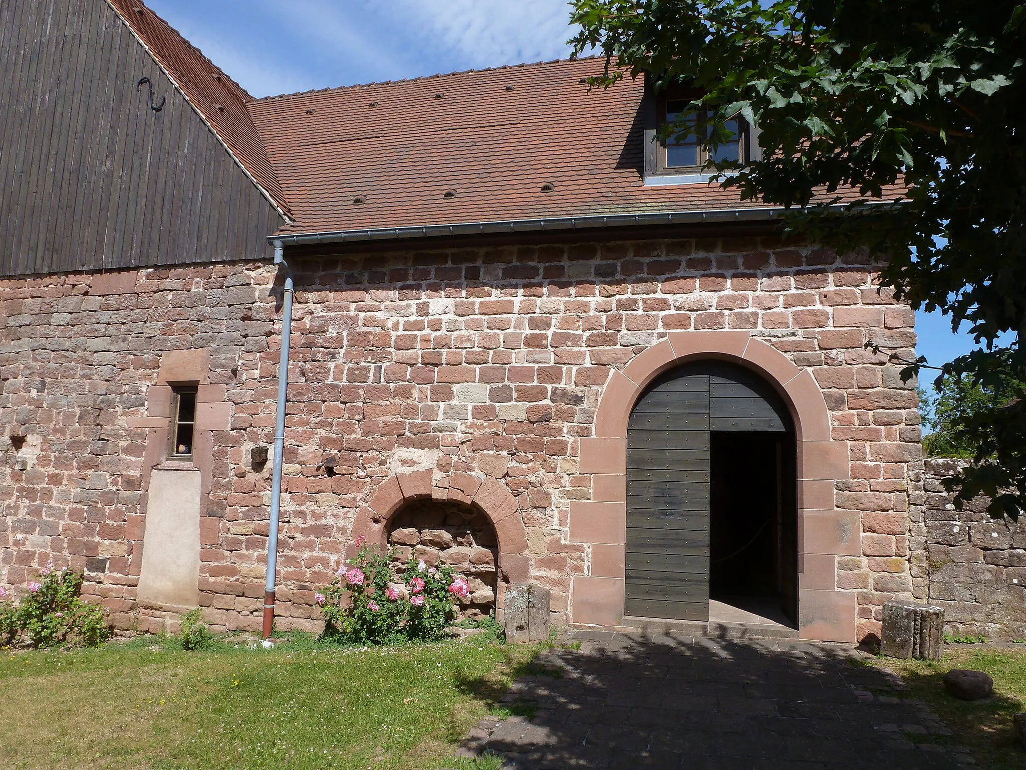 Photo showing: Musée municipal d’Obersteigen (Bas-Rhin, Alsace), situé dans l’ancien réfectoire du monastère.