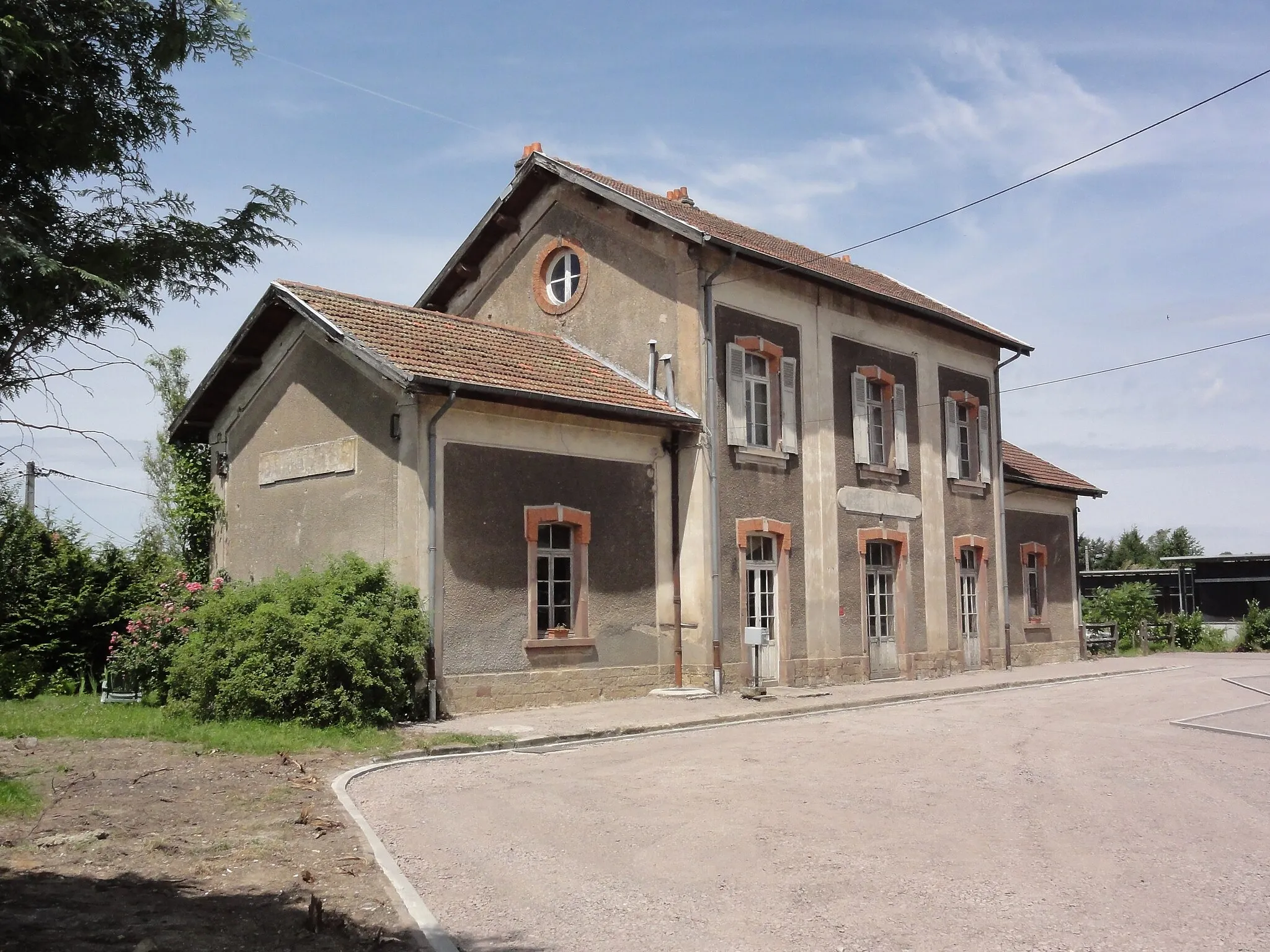 Photo showing: Badonviller (M-et-M) la gare