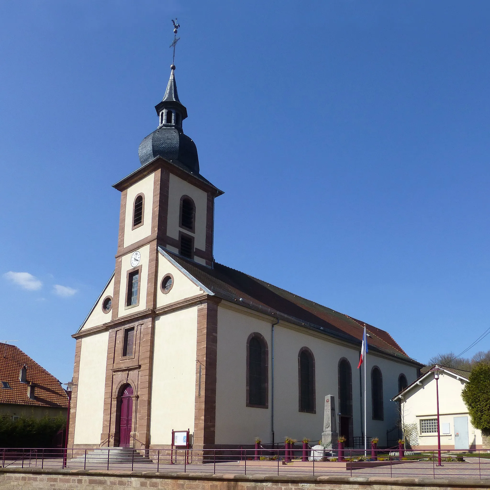 Photo showing: Eglise catholique d'Abreschviller (Moselle)