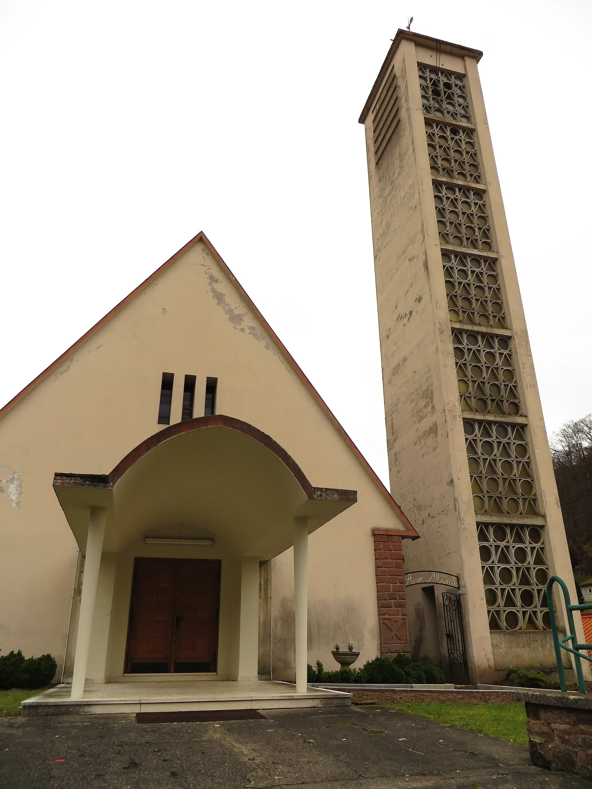 Photo showing: Hanviller eglise