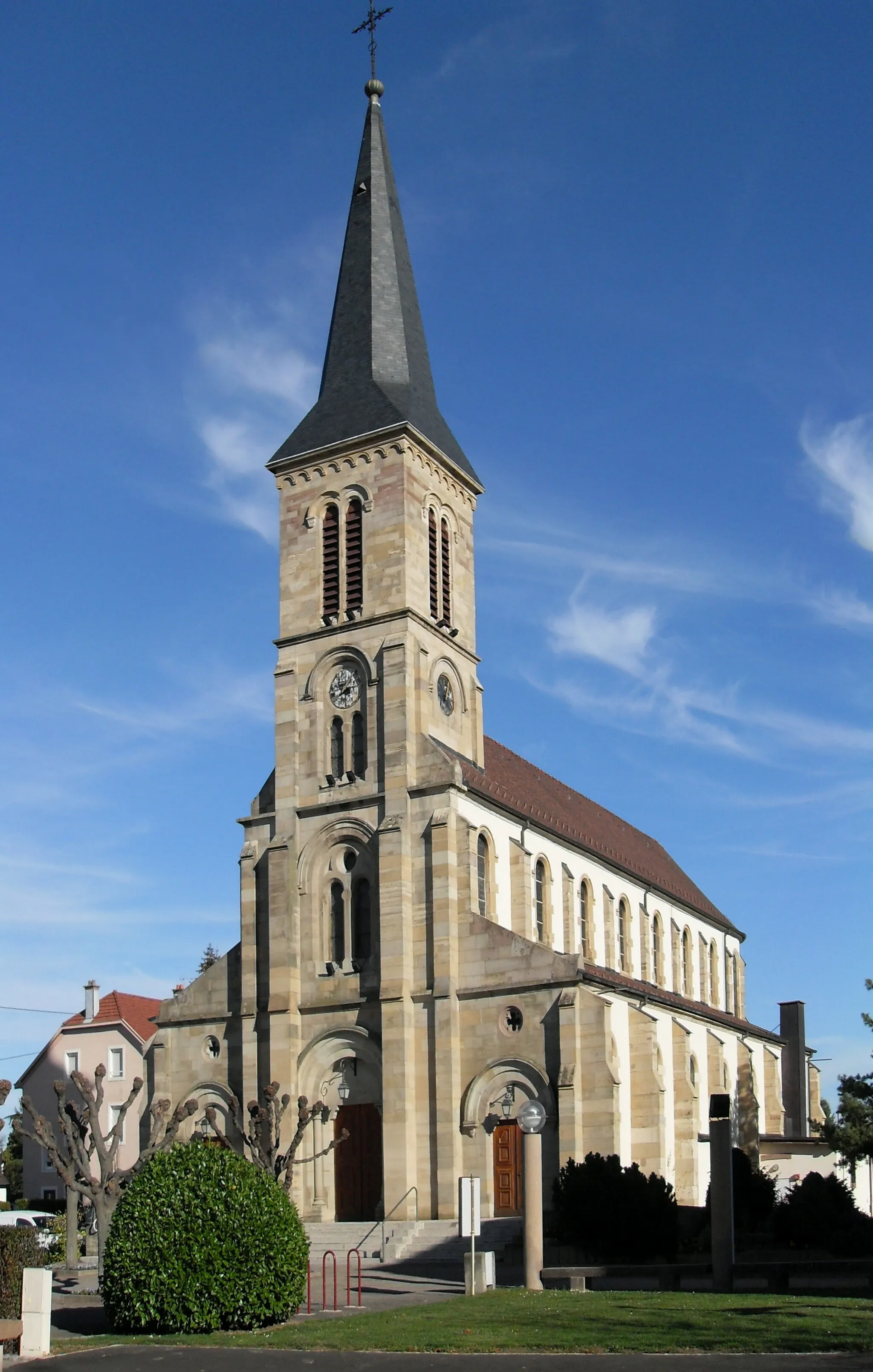 Photo showing: L'église Saint-Adelphe à Kingersheim