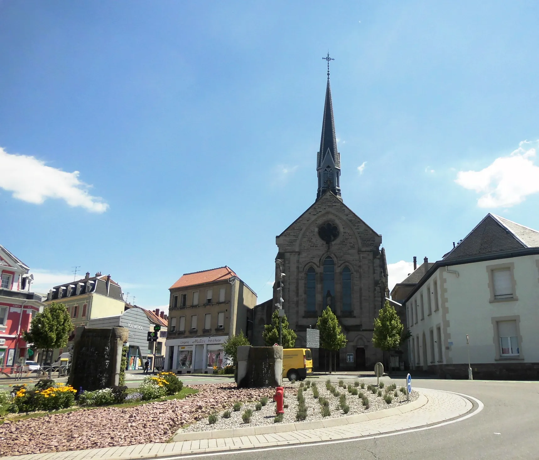 Photo showing: L'église Notre-Dame de Riedisheim