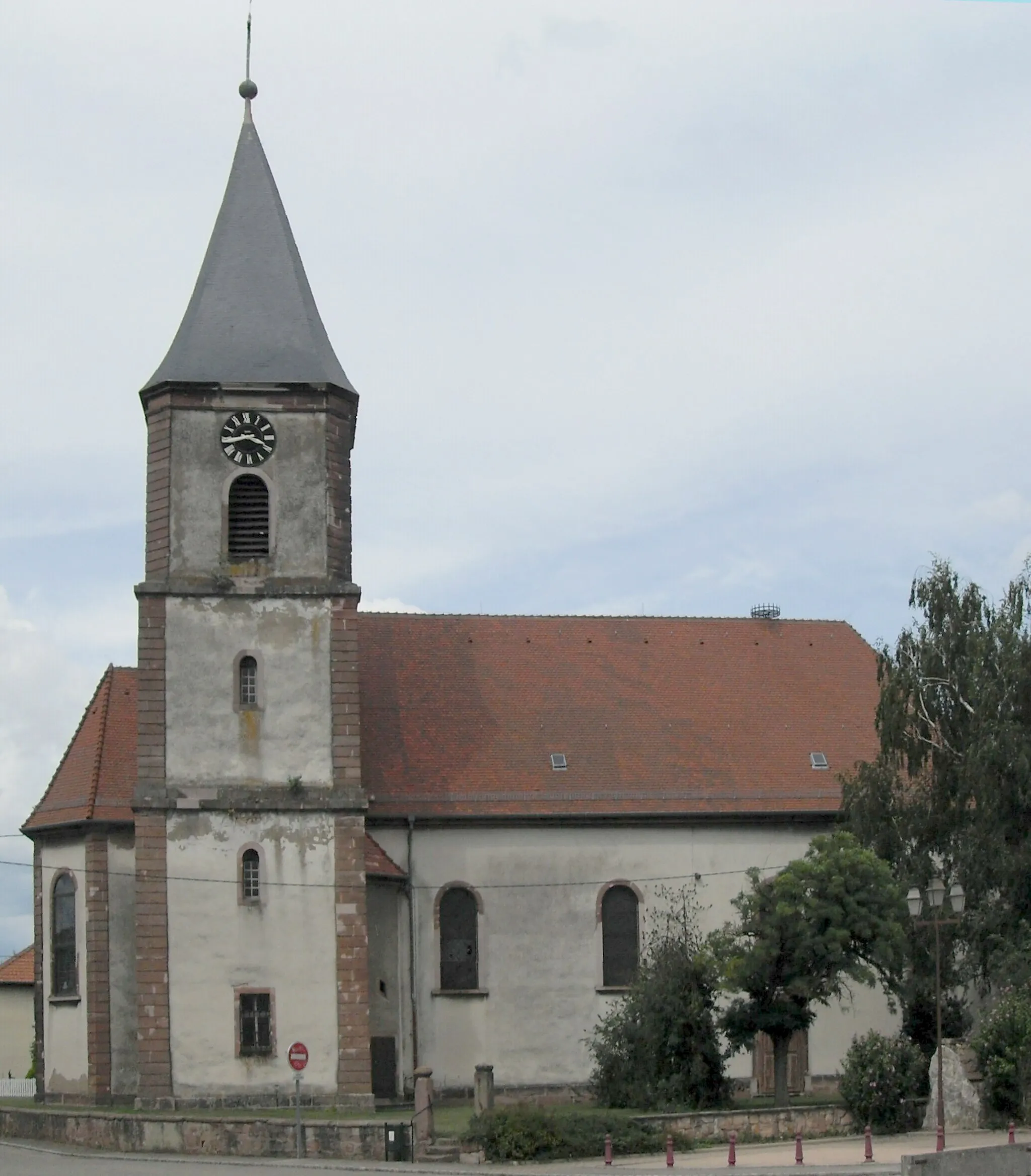 Photo showing: L'église Saint-Nicolas à Ruelisheim