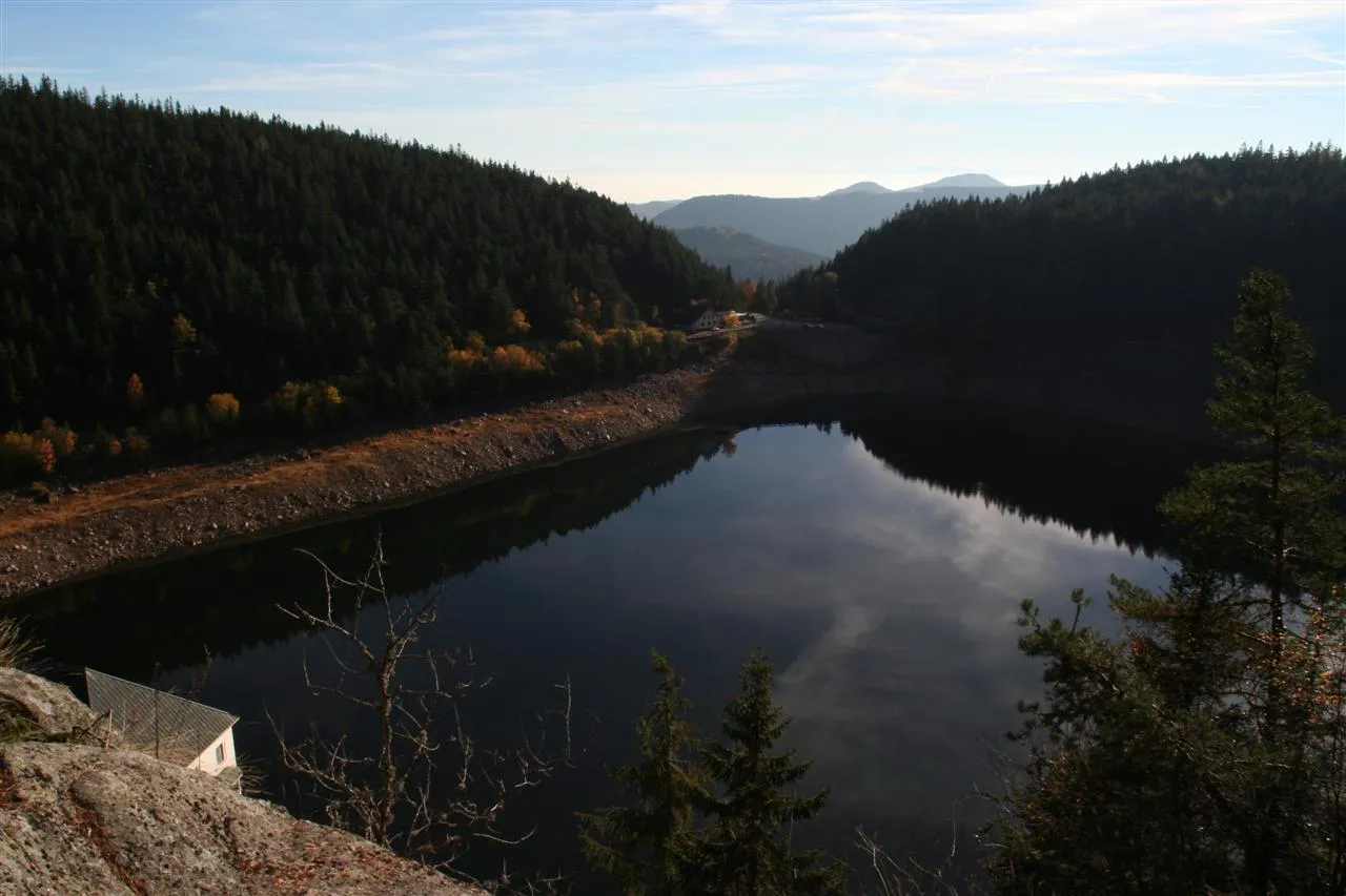 Photo showing: Lac Noir, near Orbey, massif des Vosges, Haut-Rhin, Alsace, France