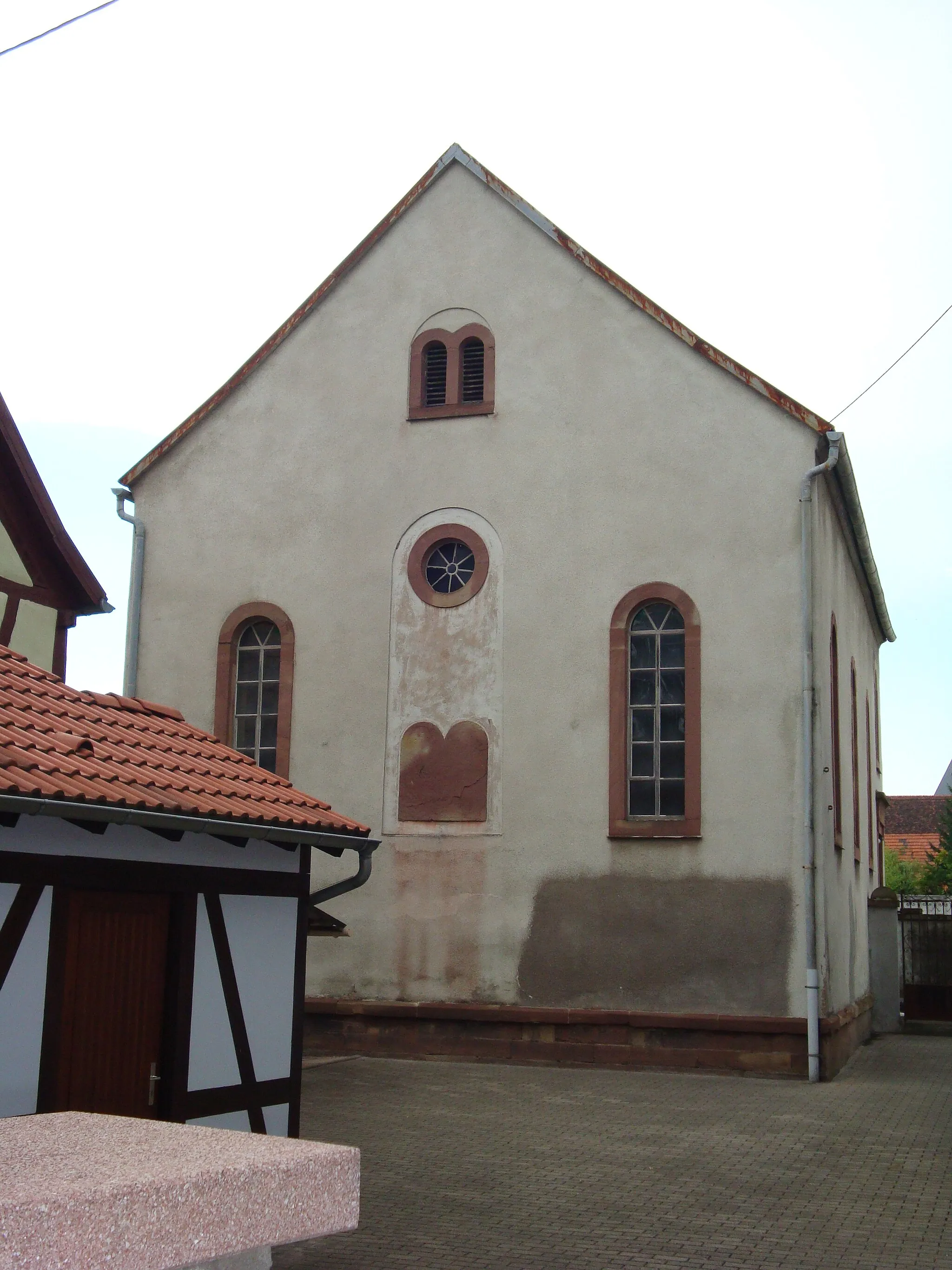 Photo showing: Dettwiller : synagogue.