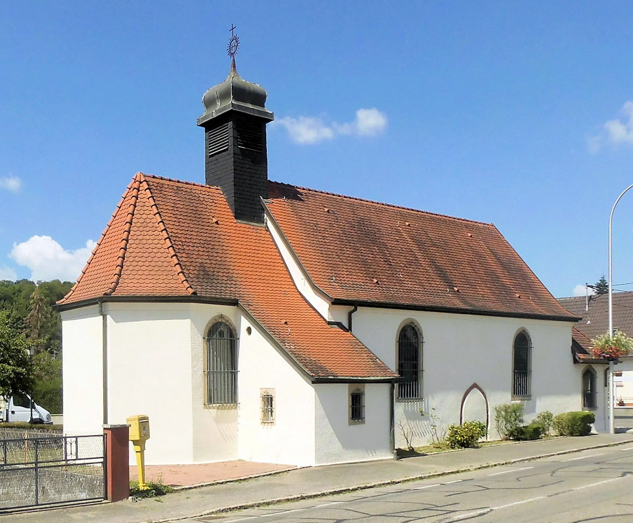 Photo showing: La chapelle Saint-Nicolas à Bartenheim