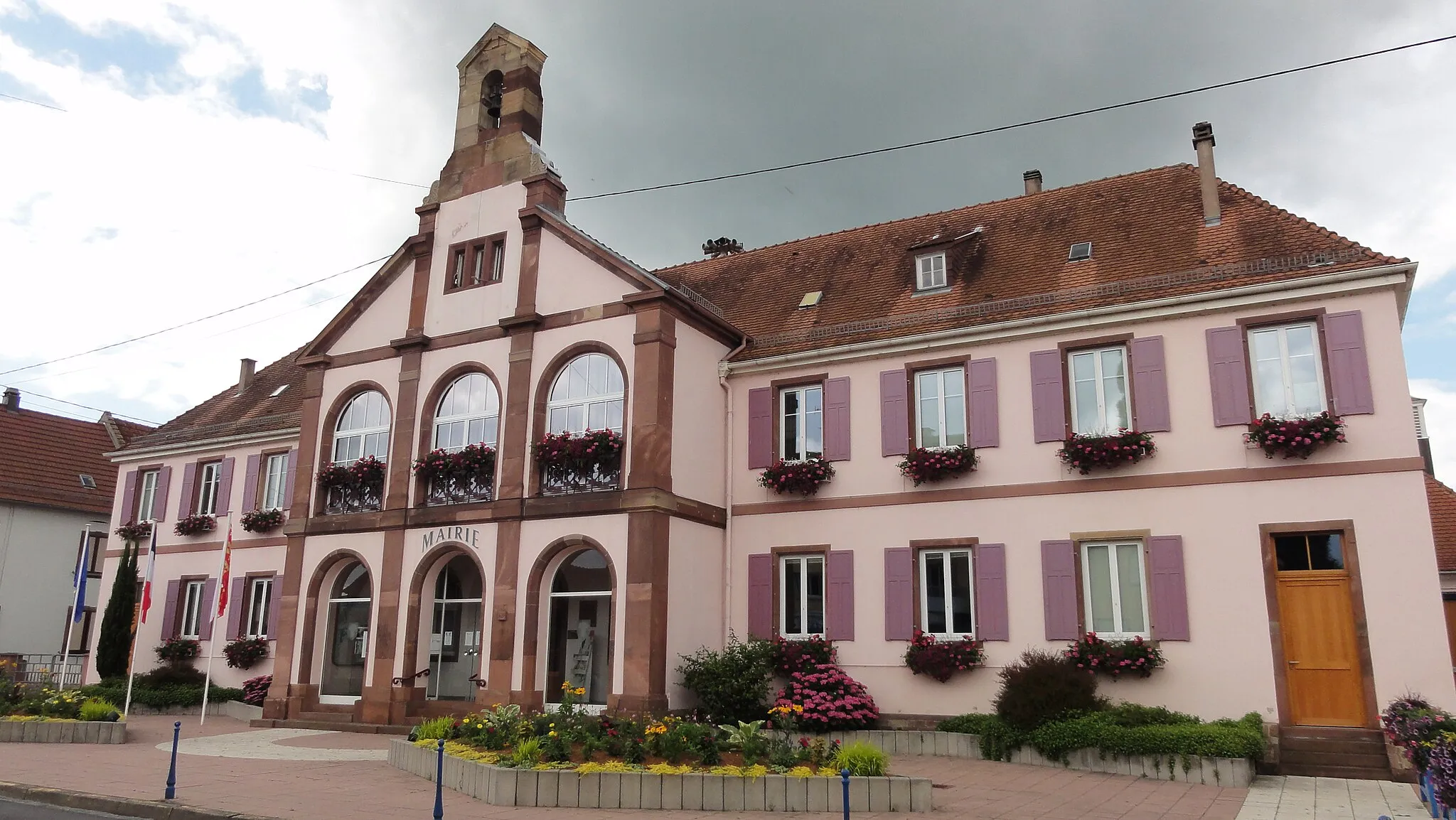Photo showing: Alsace, Bas-Rhin, Eschau, Mairie.