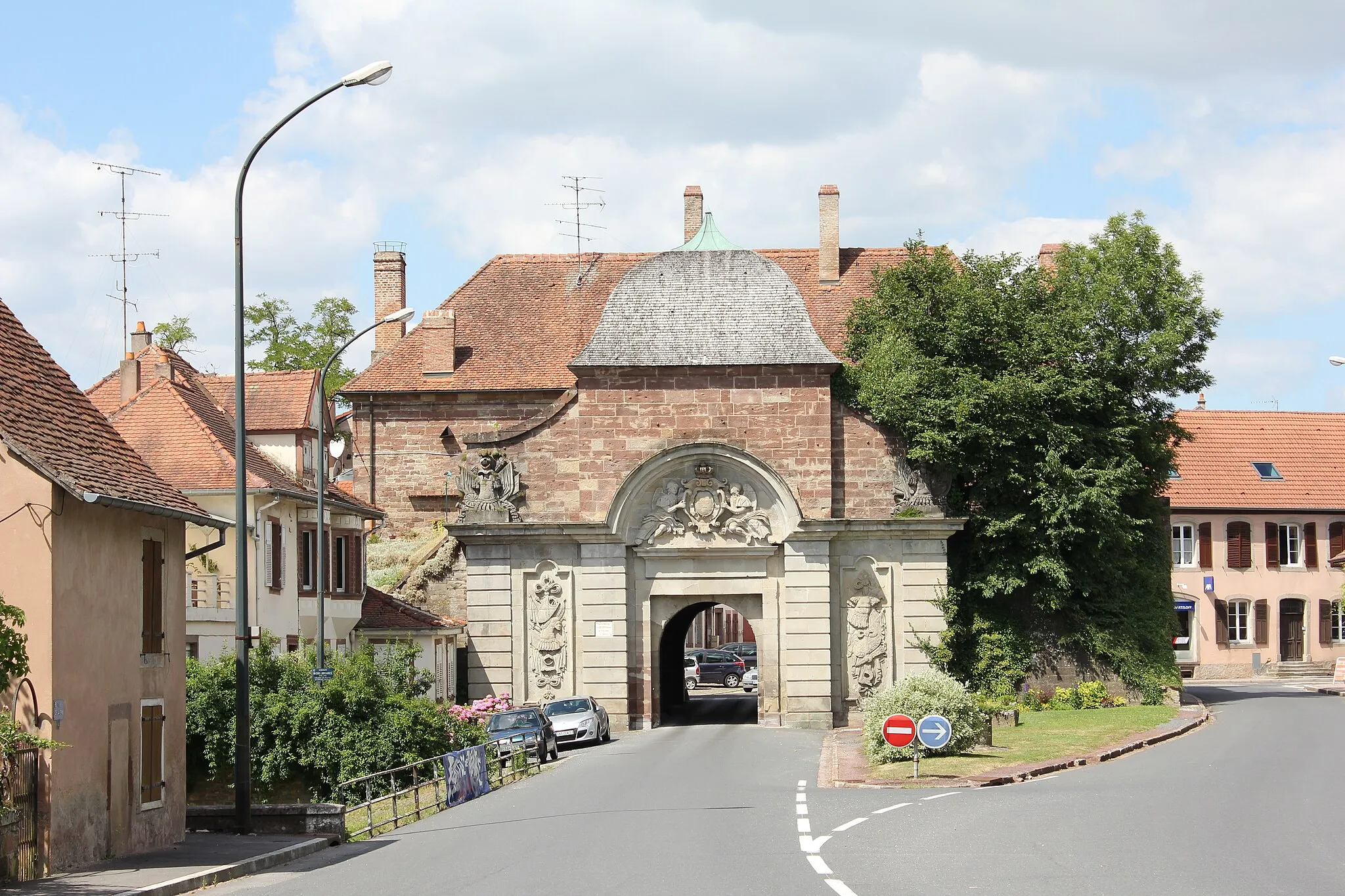 Photo showing: La porte d'Allemagne