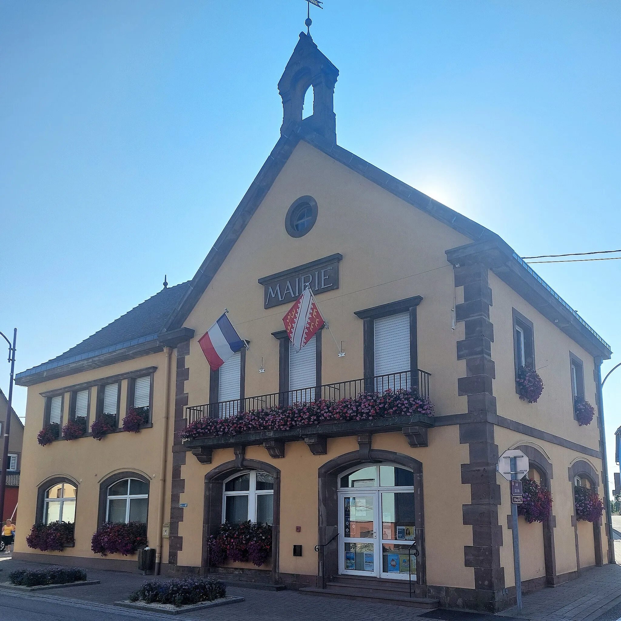 Photo showing: Mairie de Mertzwiller