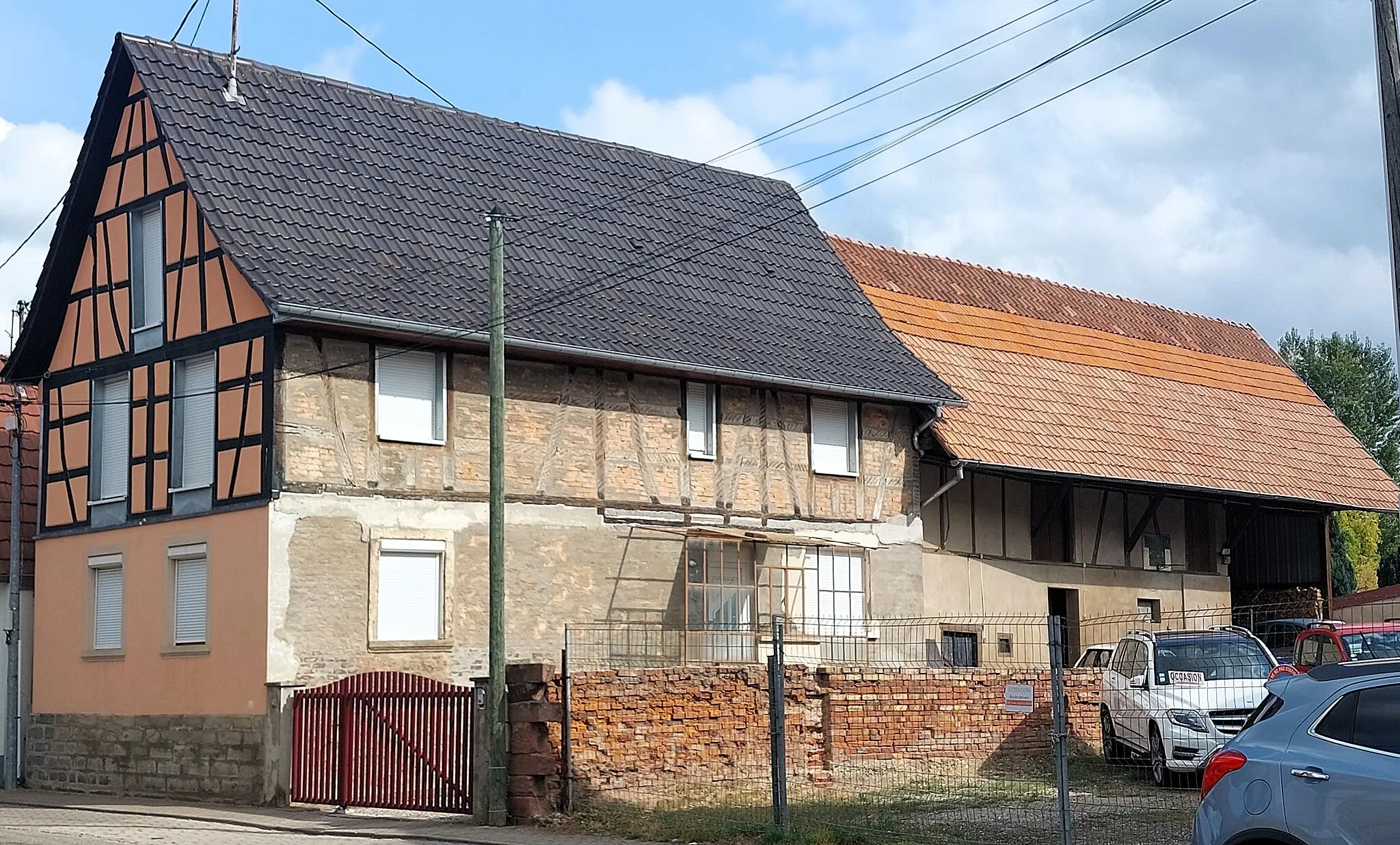 Photo showing: Maison à colombage au 65 Rue principale à Weitbruch