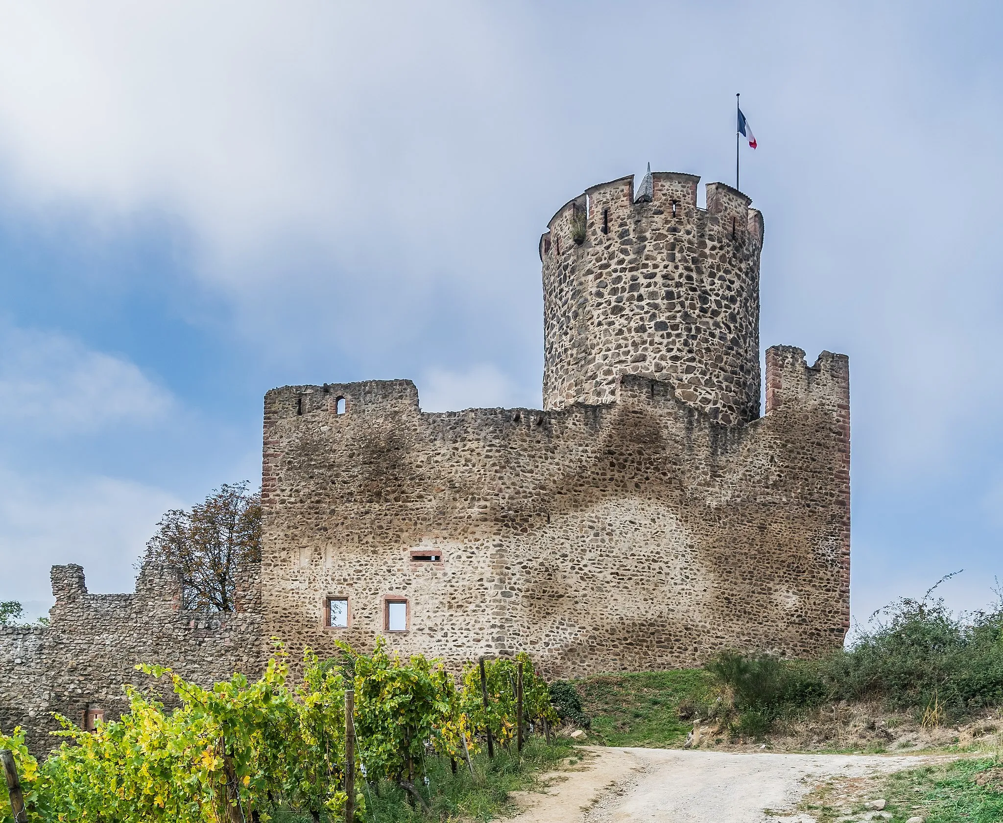 Photo showing: This building is indexed in the base Mérimée, a database of architectural heritage maintained by the French Ministry of Culture, under the reference PA00085474 .