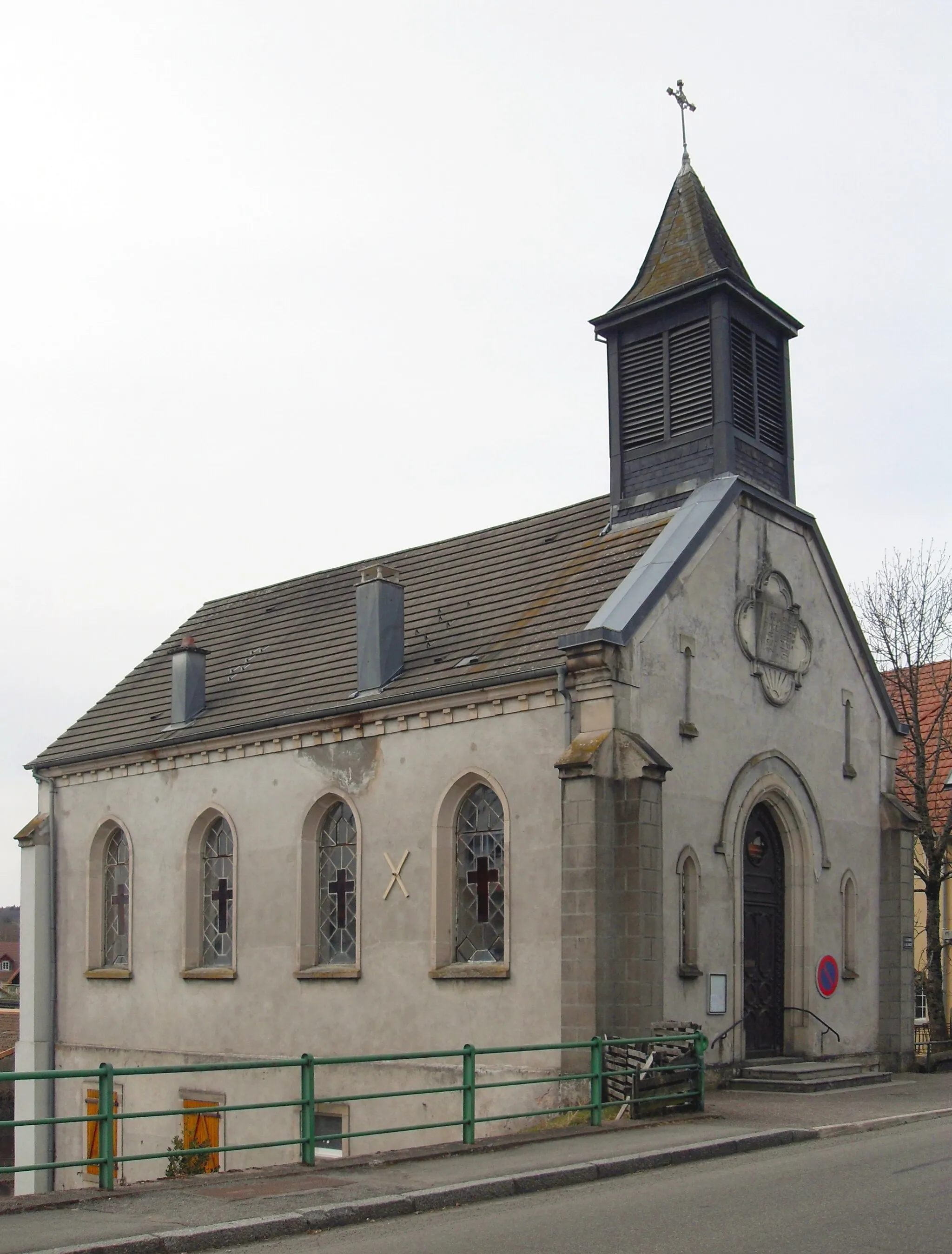 Photo showing: L'église luthérienne à Giromagny