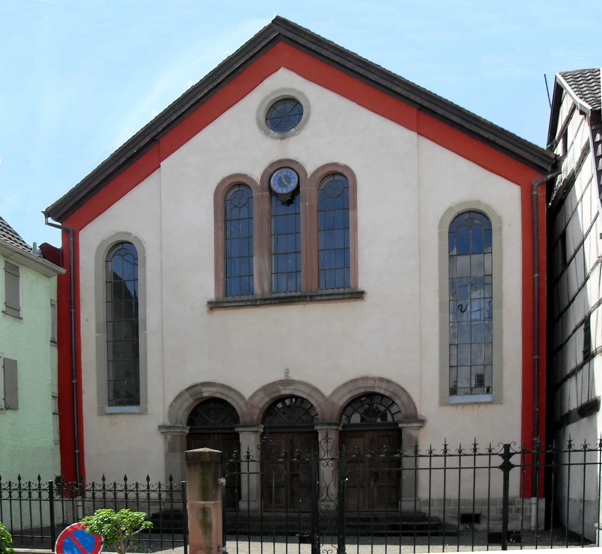 Photo showing: Synagogue de Wintzenheim