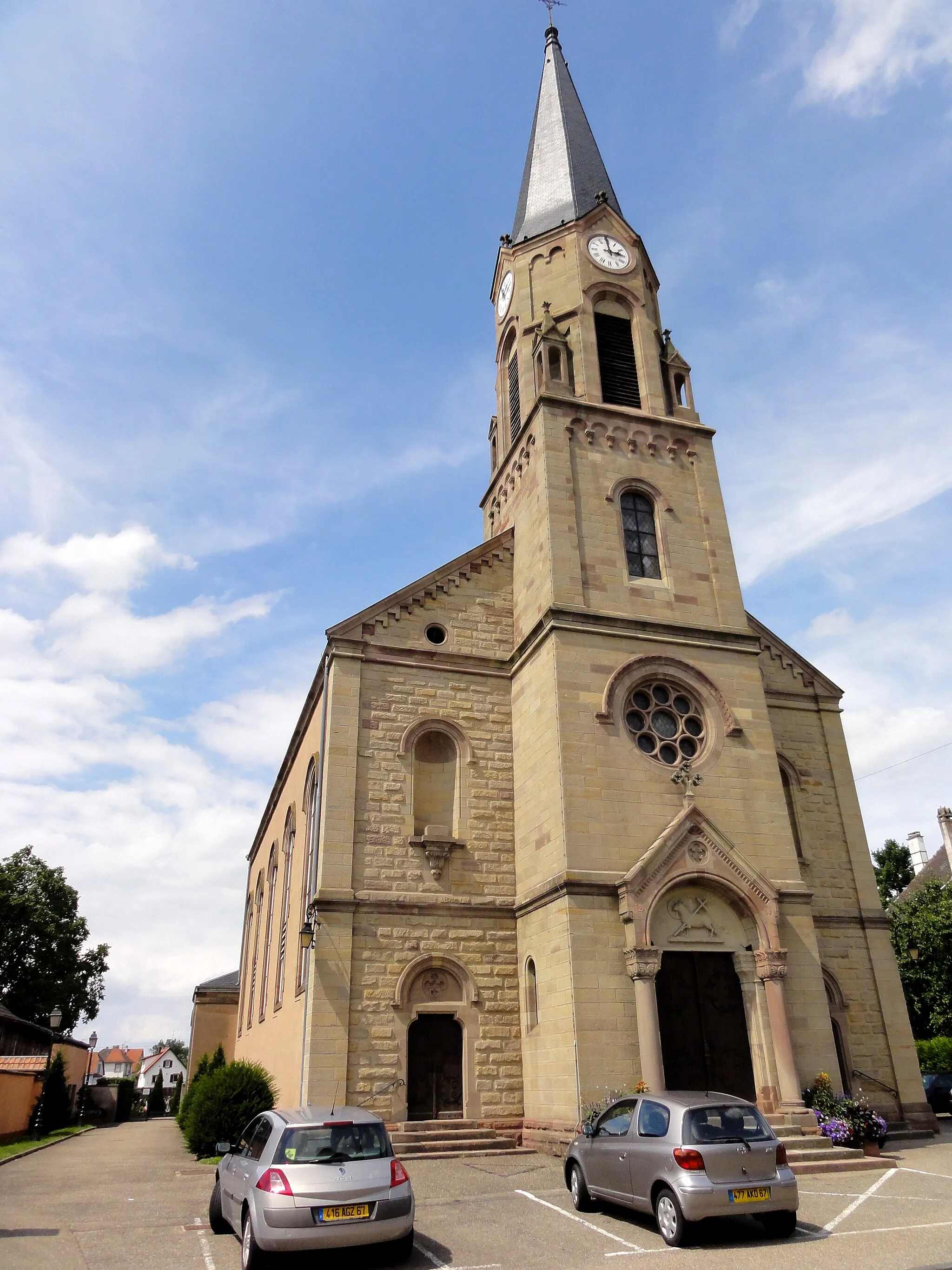 Photo showing: This building is indexed in the base Mérimée, a database of architectural heritage maintained by the French Ministry of Culture, under the reference IA67007144 .