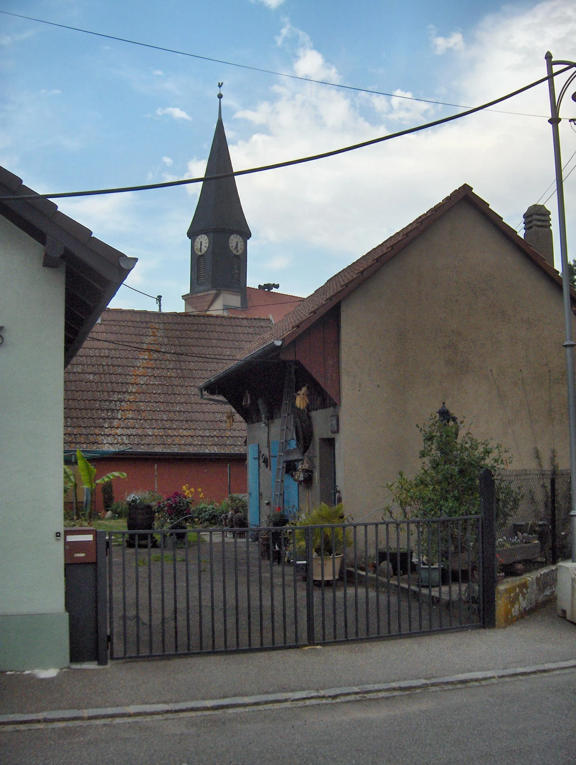 Photo showing: Church of Baldersheim, France