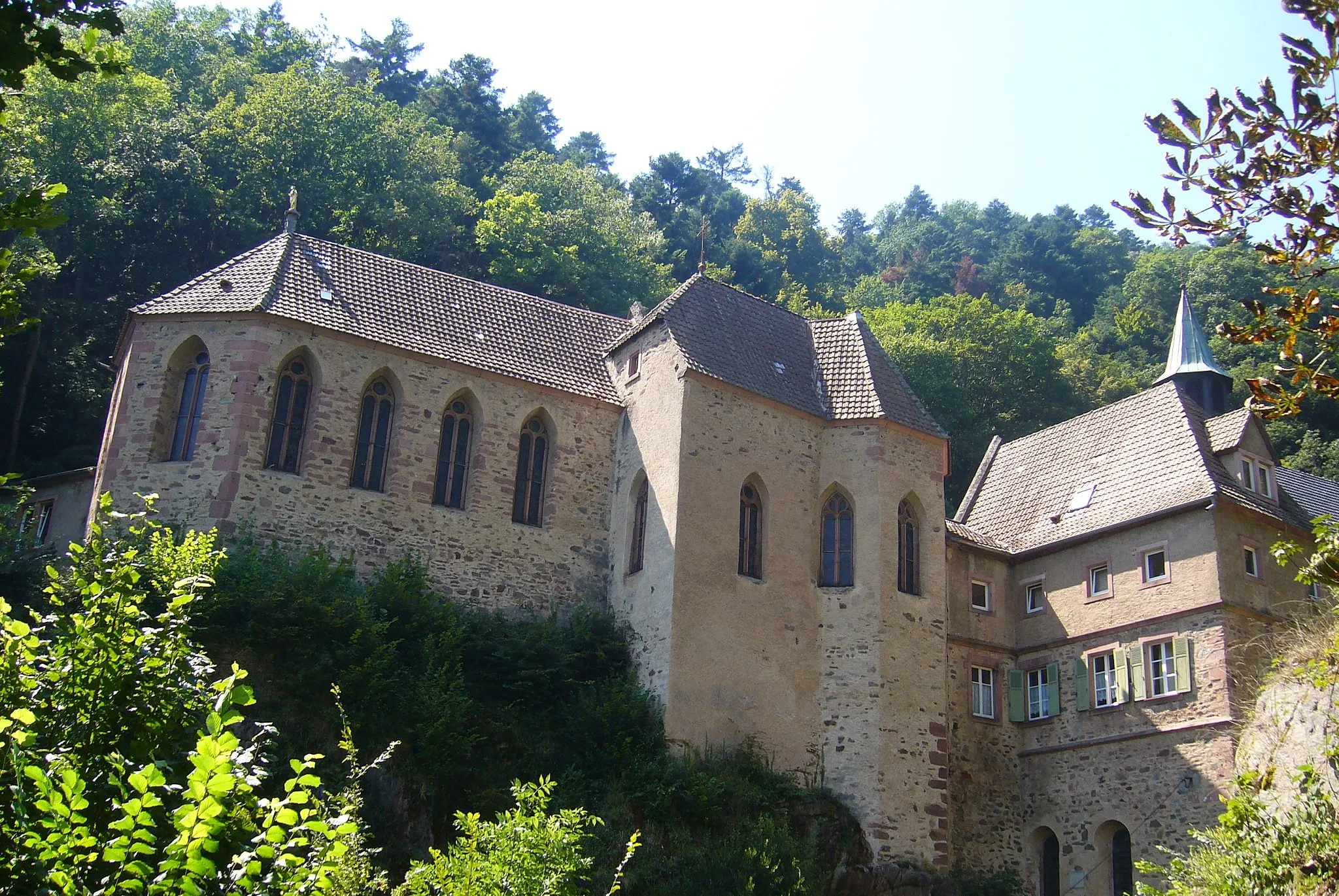 Photo showing: Vue sur le pèlerinage de Dusenbach