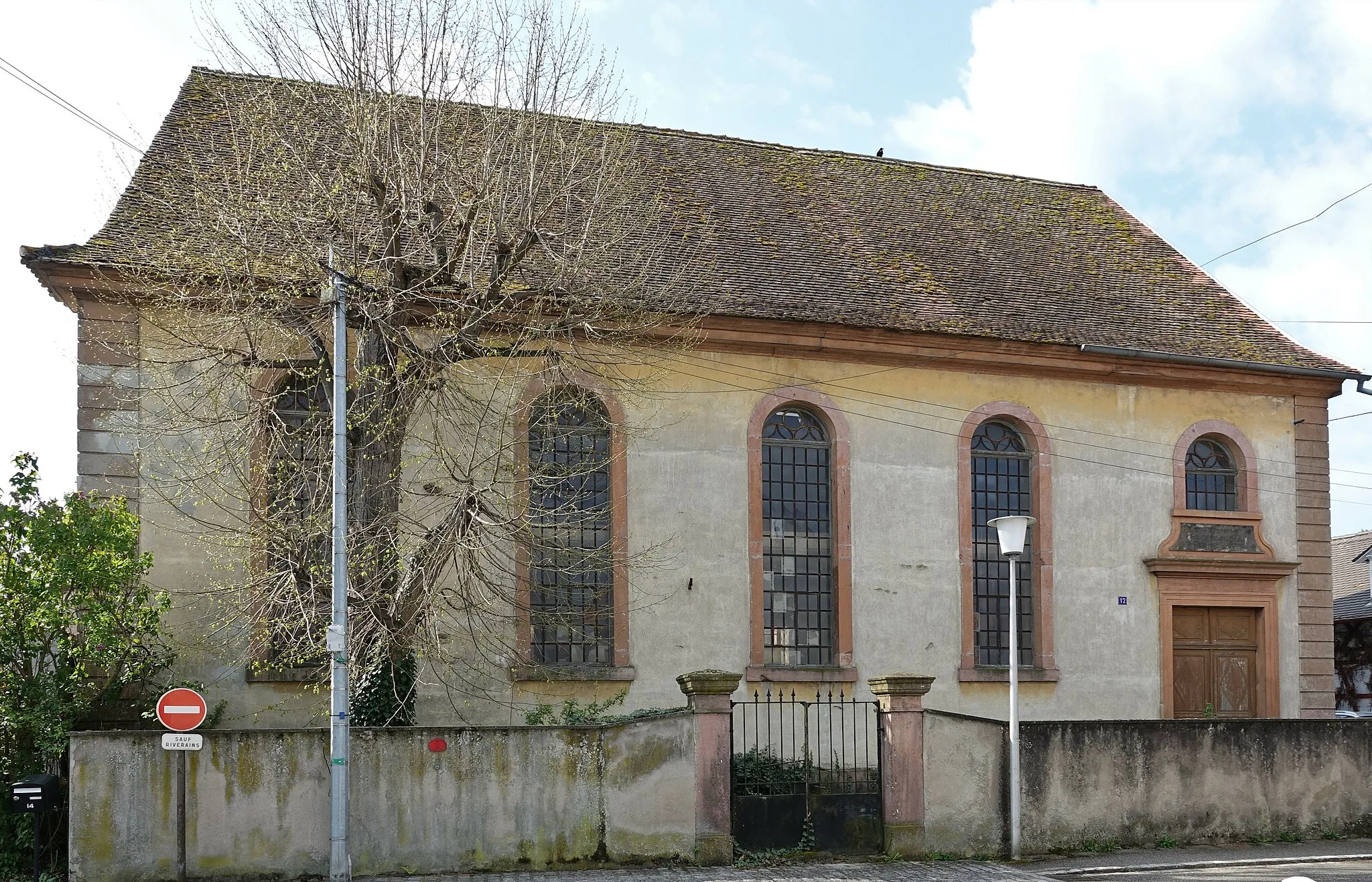 Photo showing: Old synagogue in Horbourg-Wihr (Haut-Rhin, France).