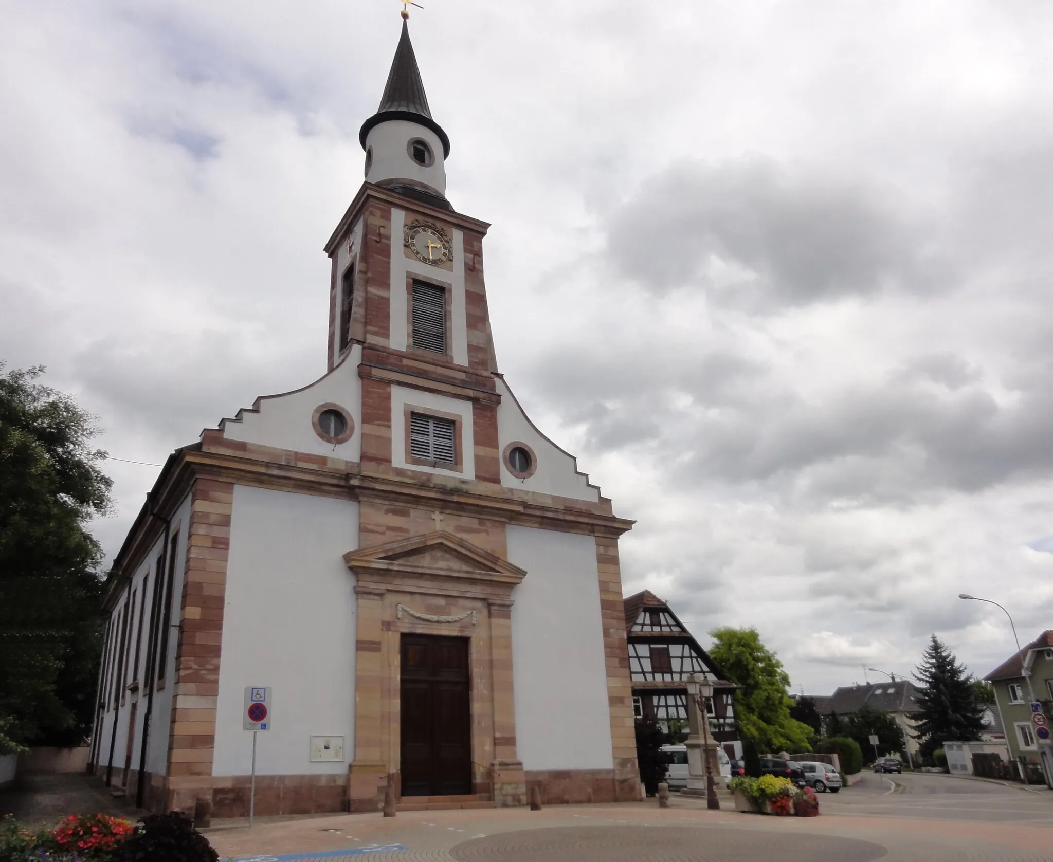 Photo showing: This building is indexed in the base Mérimée, a database of architectural heritage maintained by the French Ministry of Culture, under the reference IA67007979 .