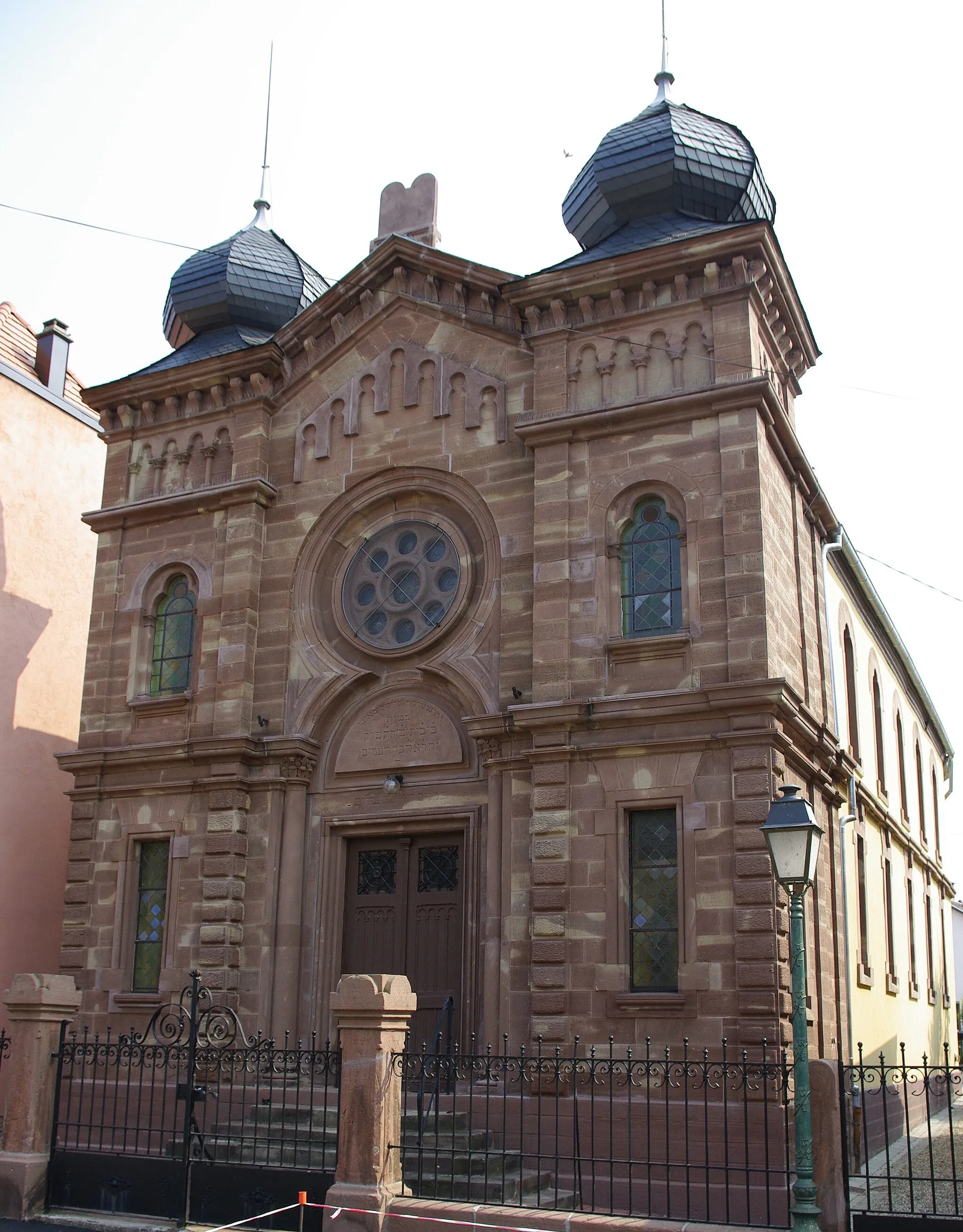 Photo showing: Synagogue de Wolfisheim