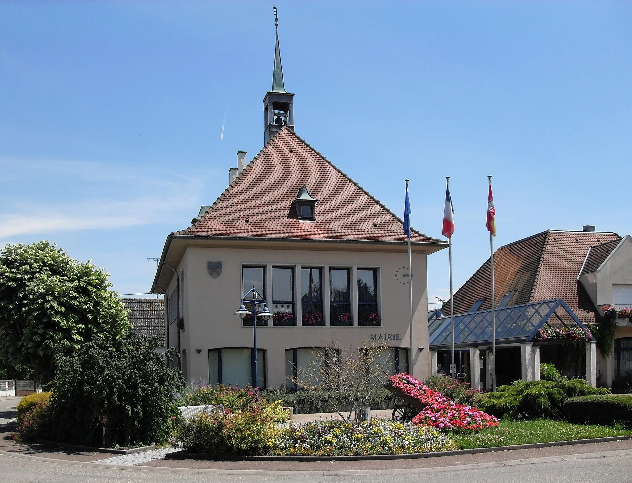 Photo showing: La mairie de Volgelsheim