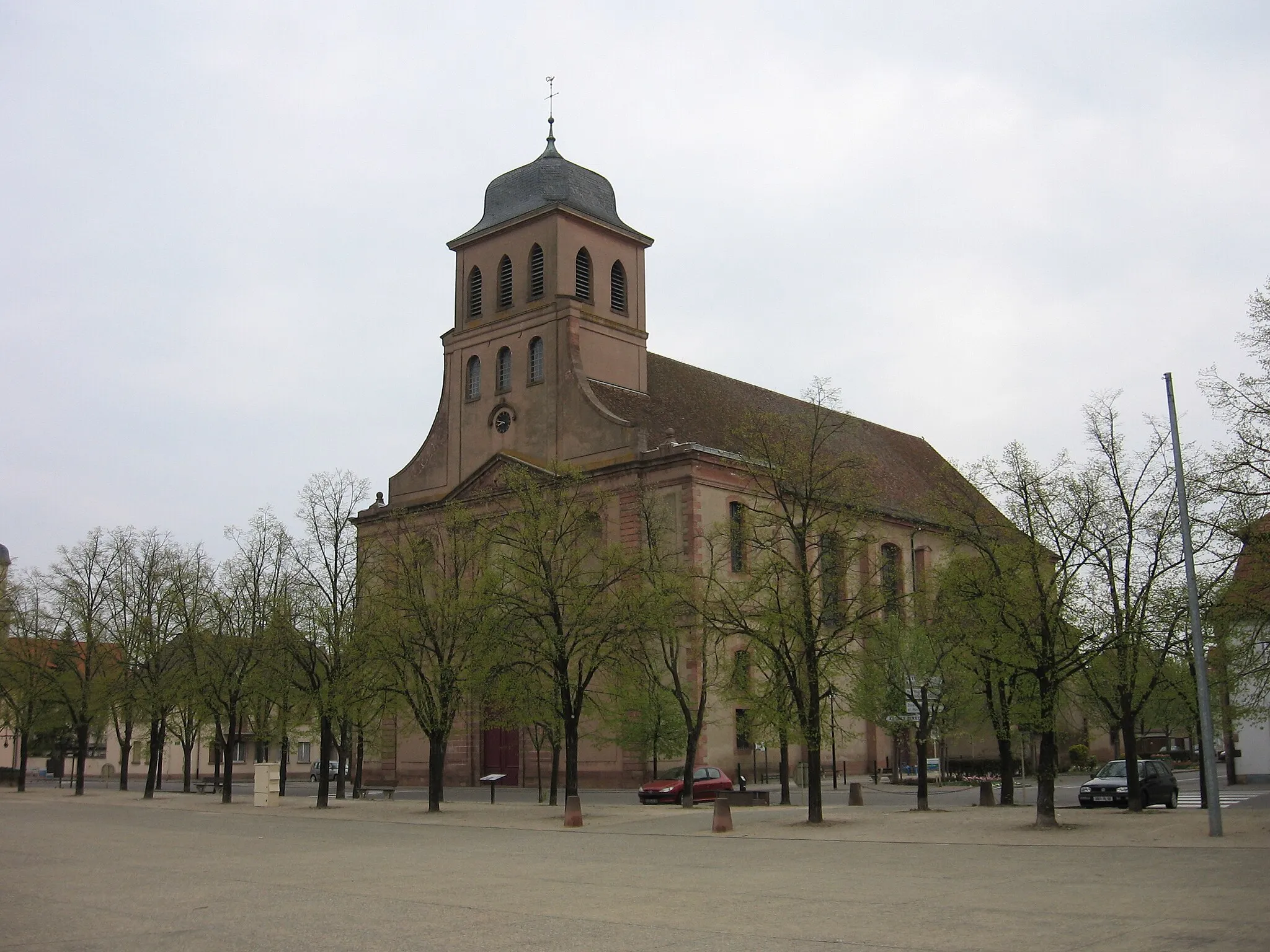 Photo showing: Neuf-Brisach, Church