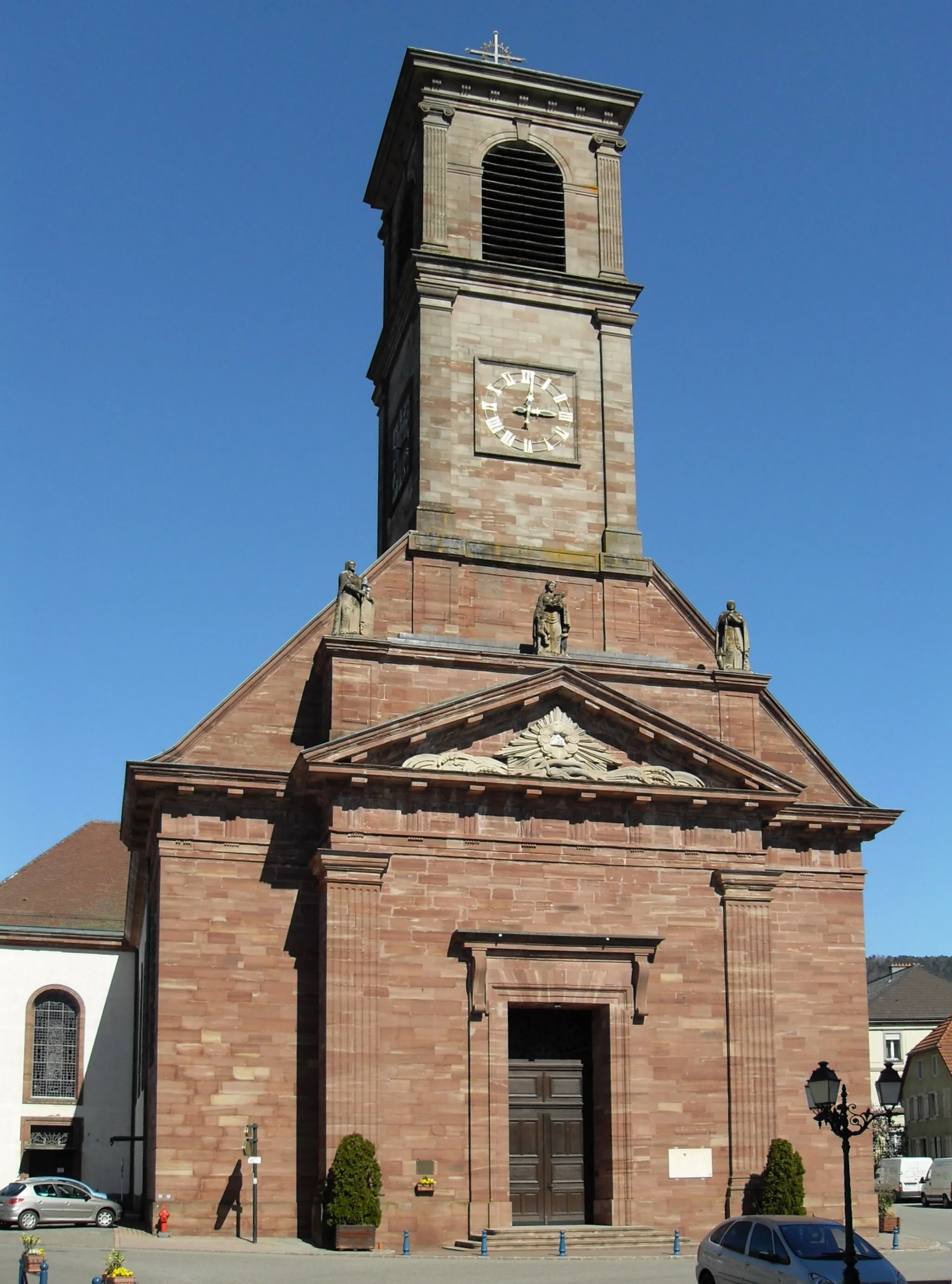 Photo showing: L'église Saint-Martin à Masevaux