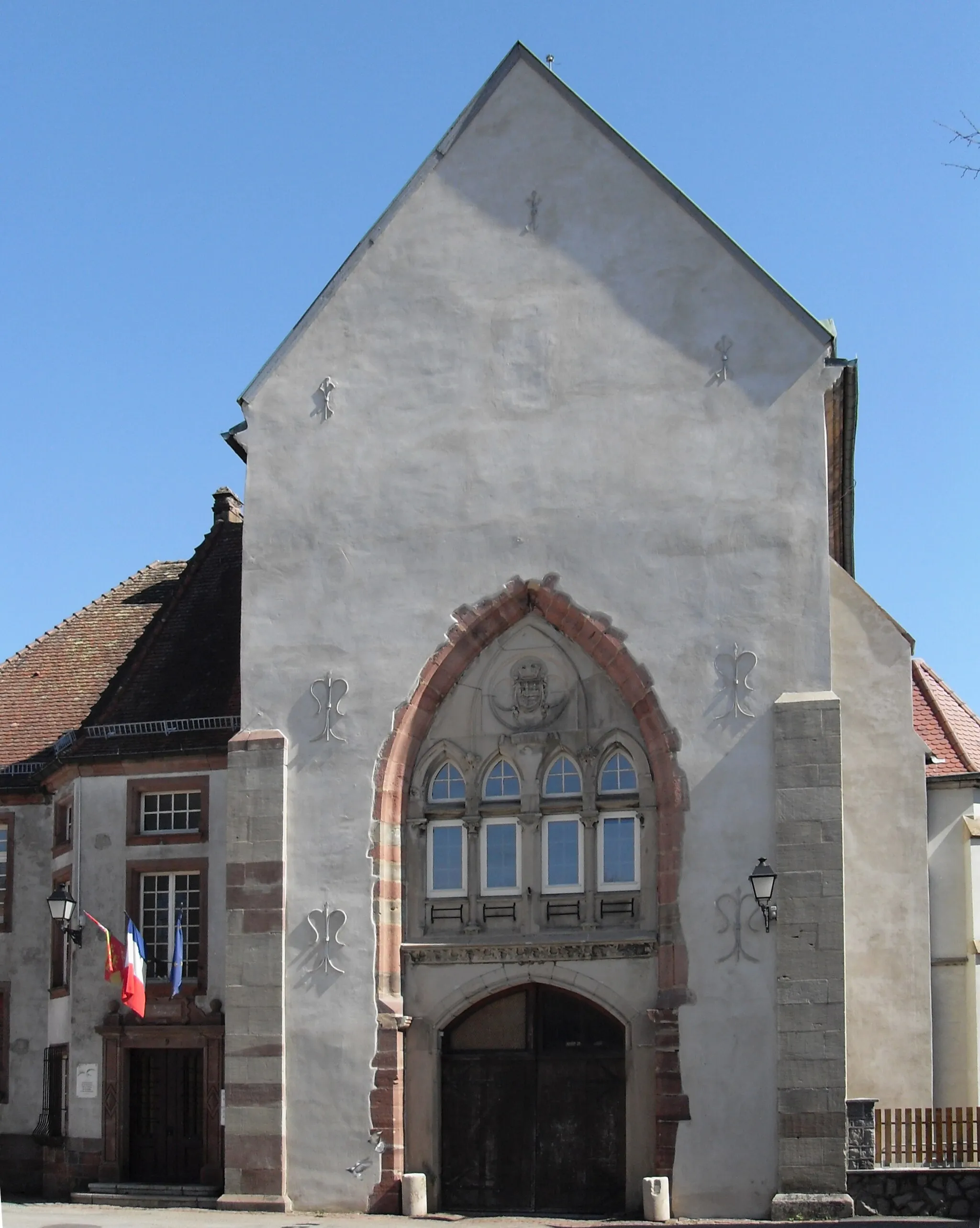 Photo showing: L'ancienne chapelle abbatiale Saint-Léger à Masevaux