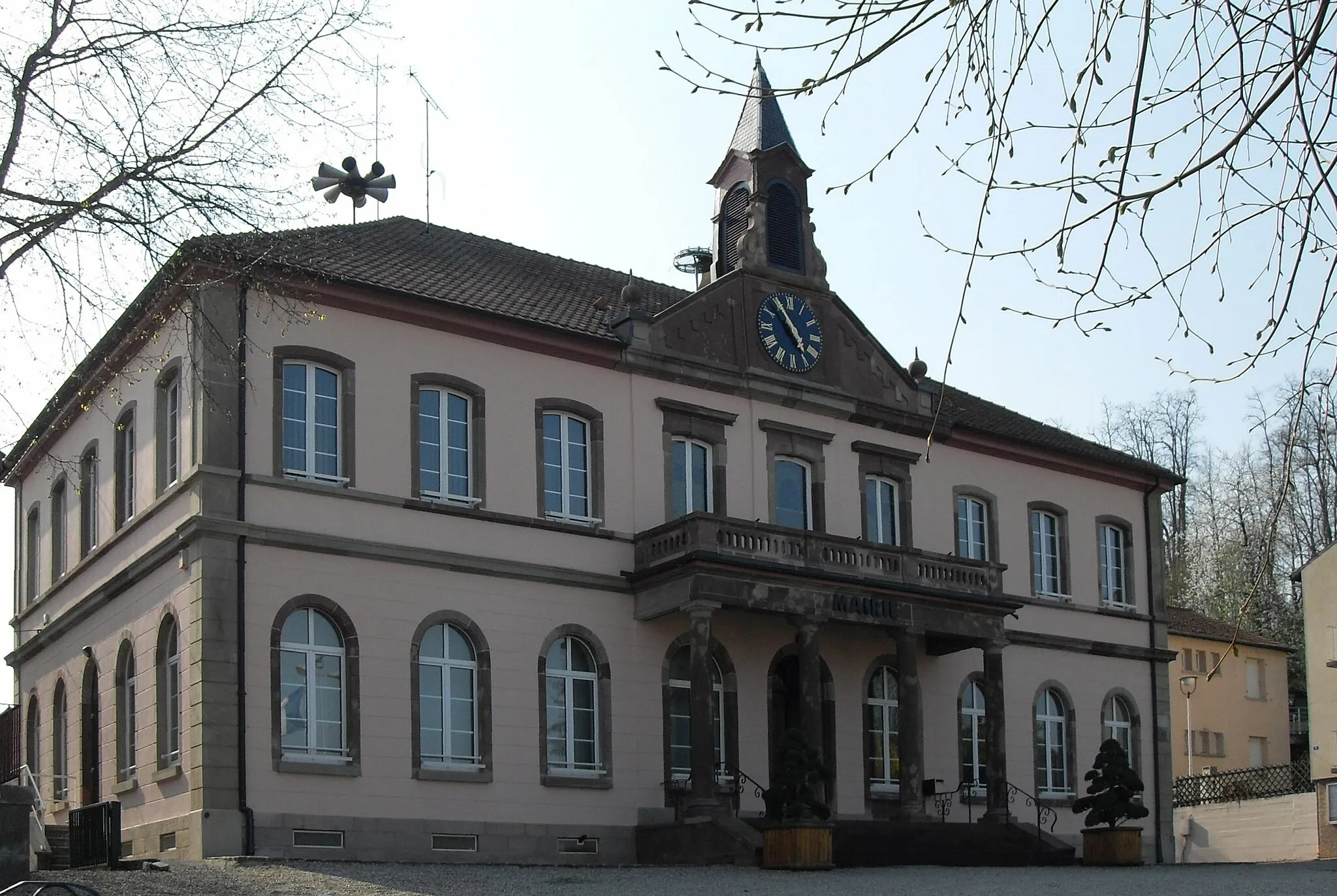 Photo showing: La Mairie-école de Sierentz