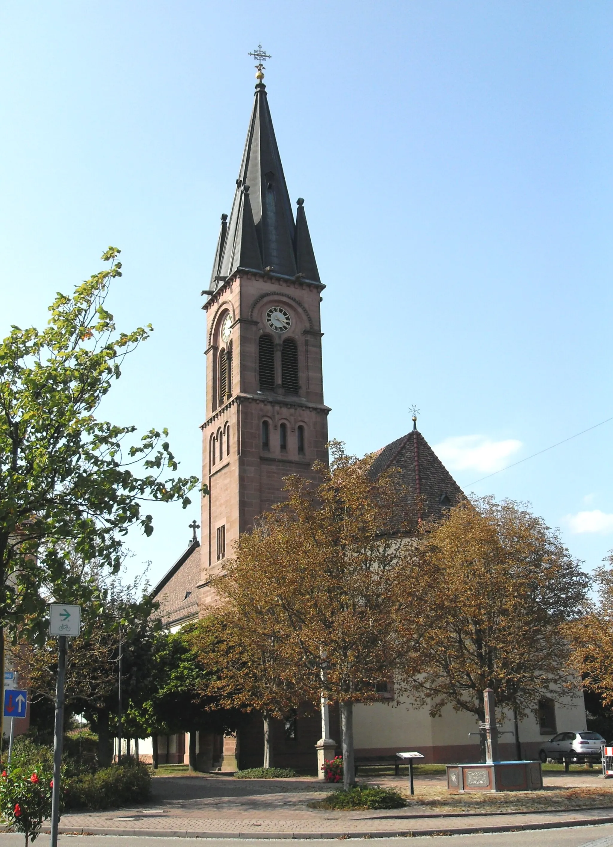Photo showing: St. Michaelskirche in Gündlingen