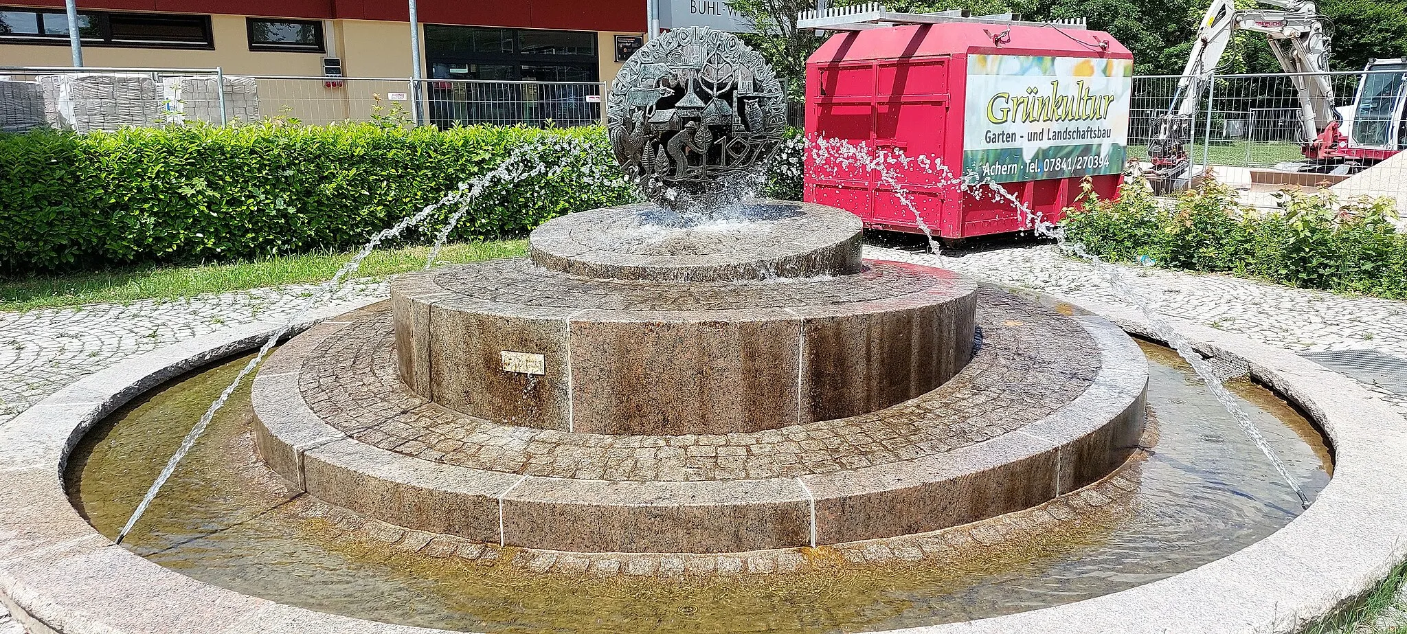 Photo showing: Fontaine Wiesenweg à Weitenung (Bühl)‎