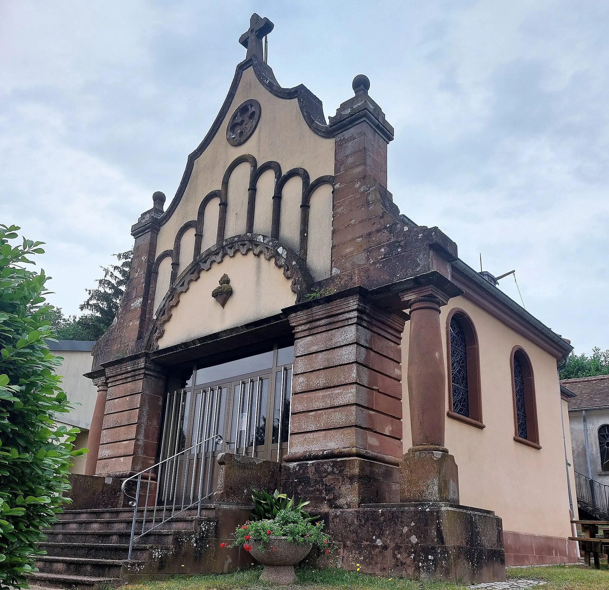 Photo showing: Chapelle Notre-Dame de Fatima à Siersthal