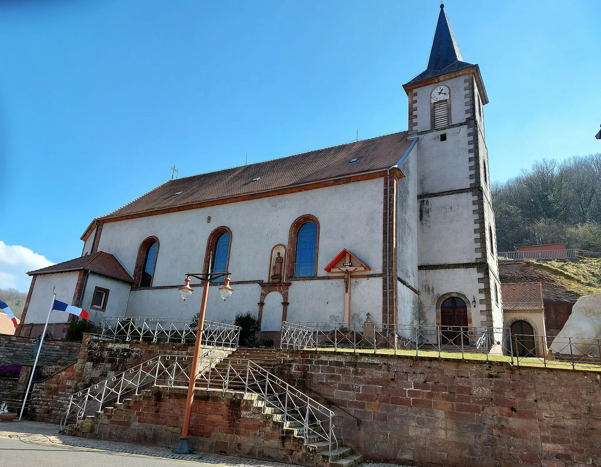 Photo showing: Eglise Saint-Marc de Siersthal