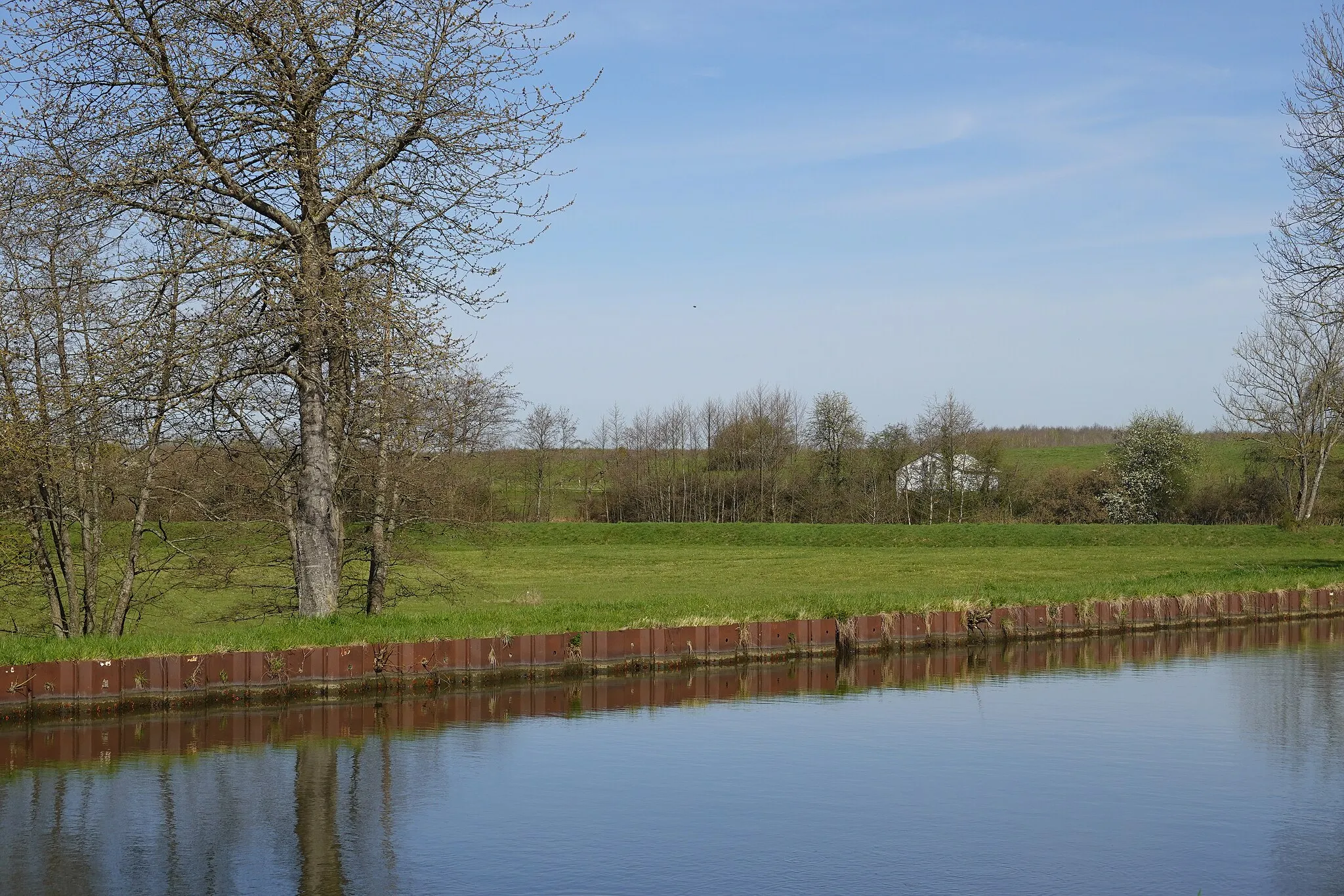 Photo showing: Caanal des Salines de l'Est - Reste bei Mittersheim