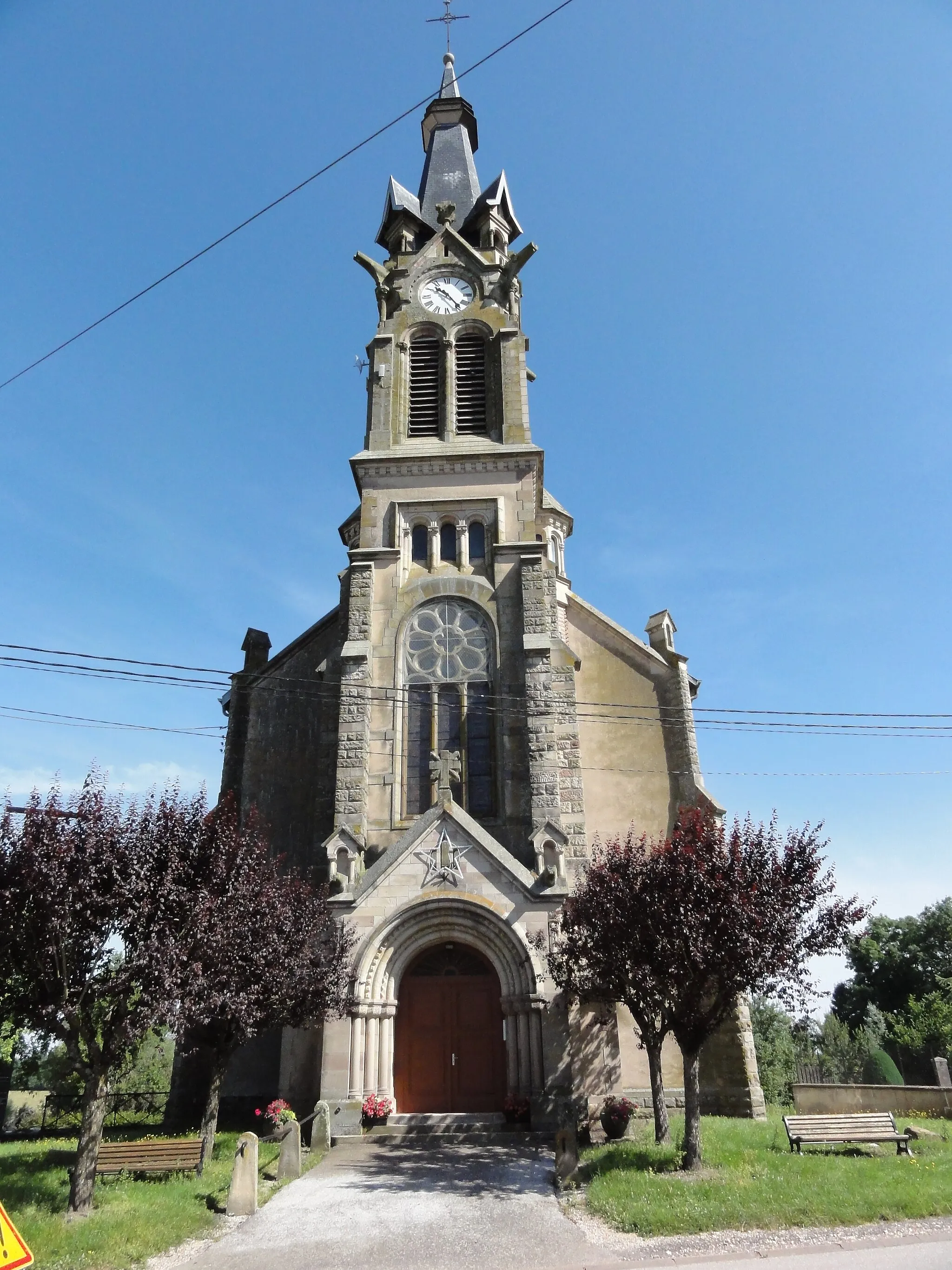 Photo showing: Fenneviller (M-et-M) église