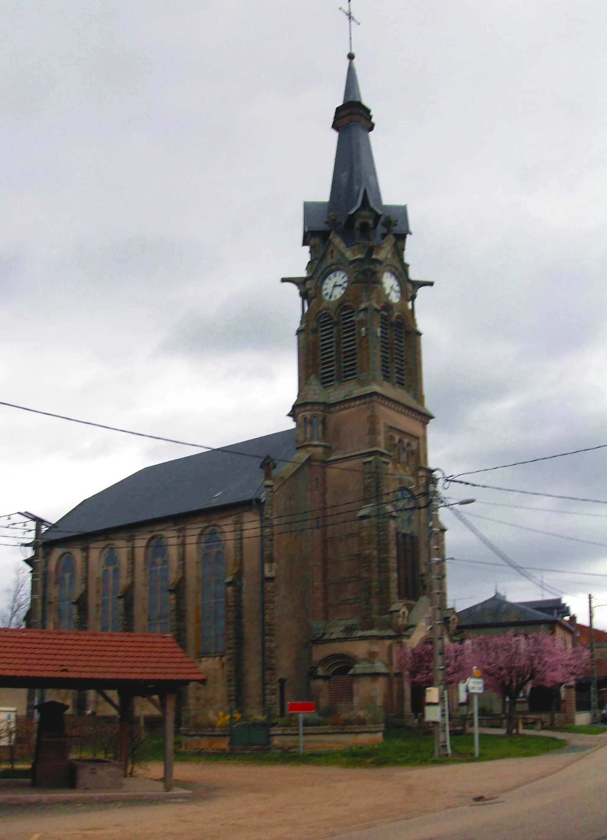 Photo showing: L'église de la_Nativité-de-la-Vierge à Fenneviller