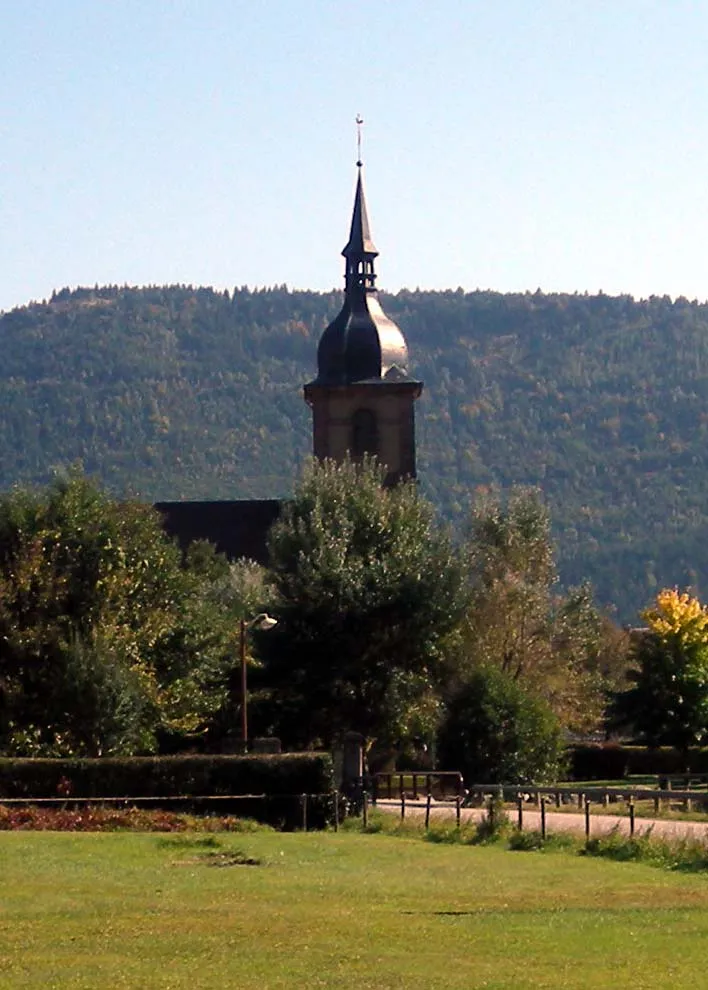 Photo showing: Church of Celles-sur-Plaine (Vosges)