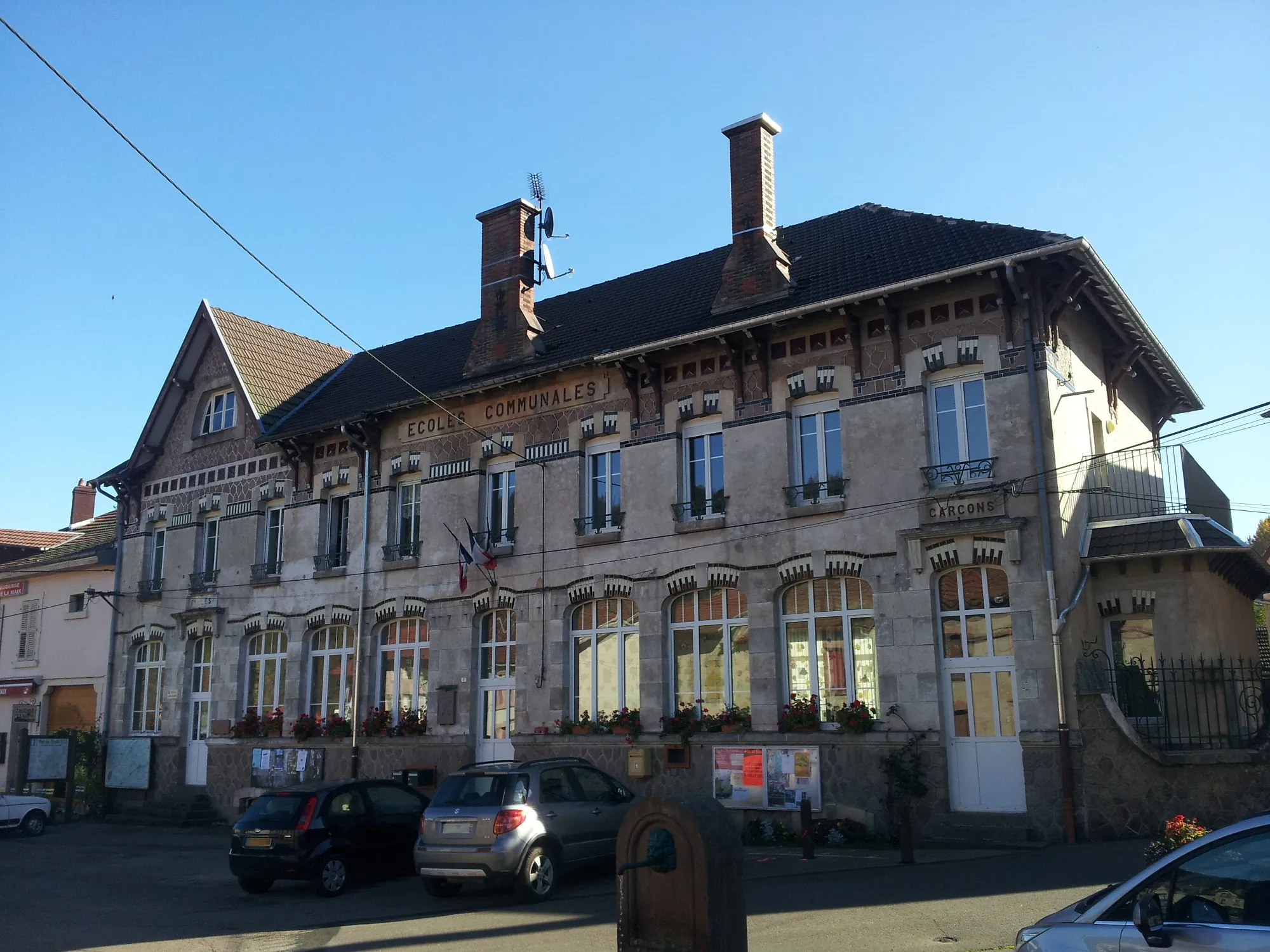 Photo showing: École de Vexaincourt dans le département des Vosges