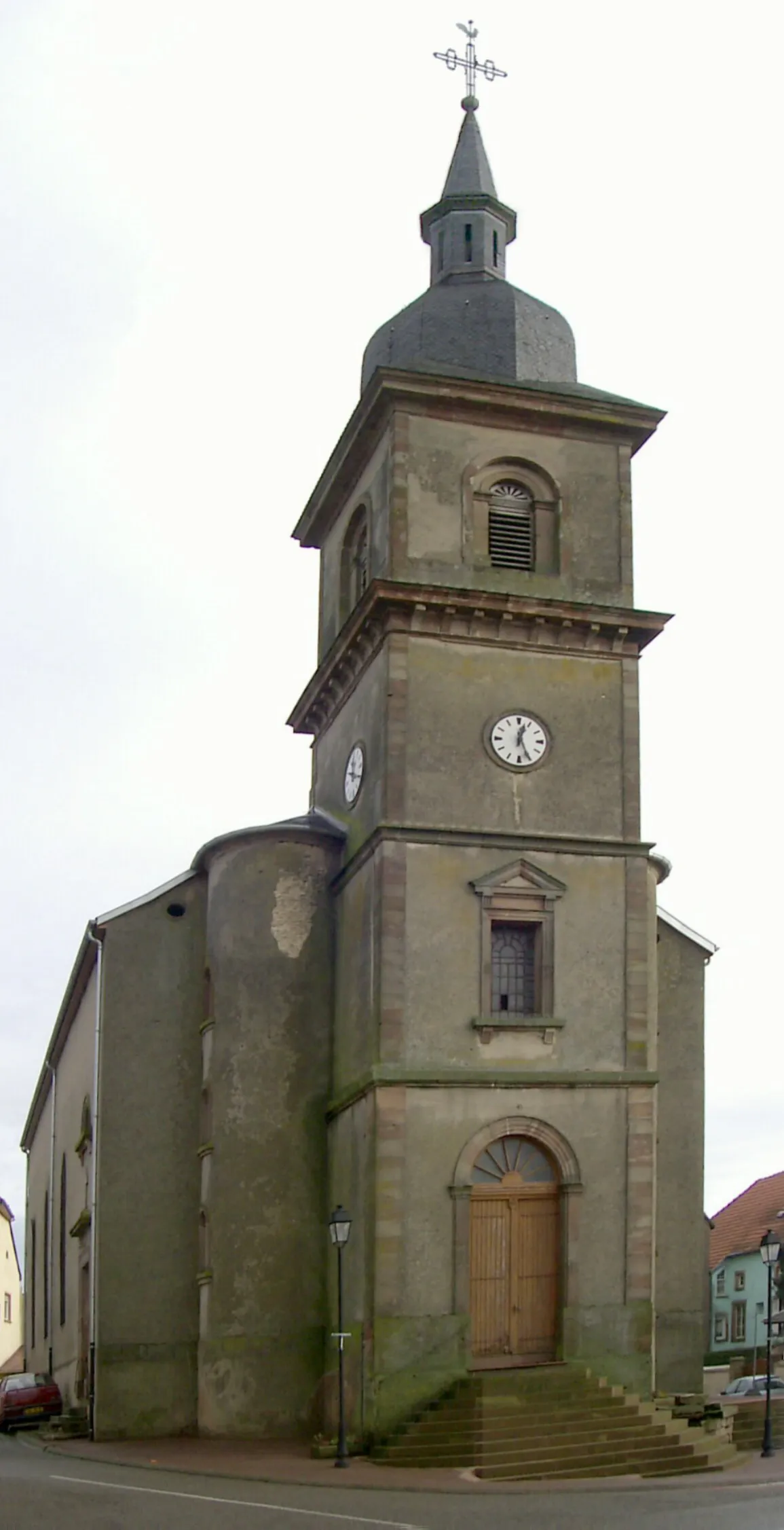 Photo showing: L'église Saint-Adelphe d'Albestroff