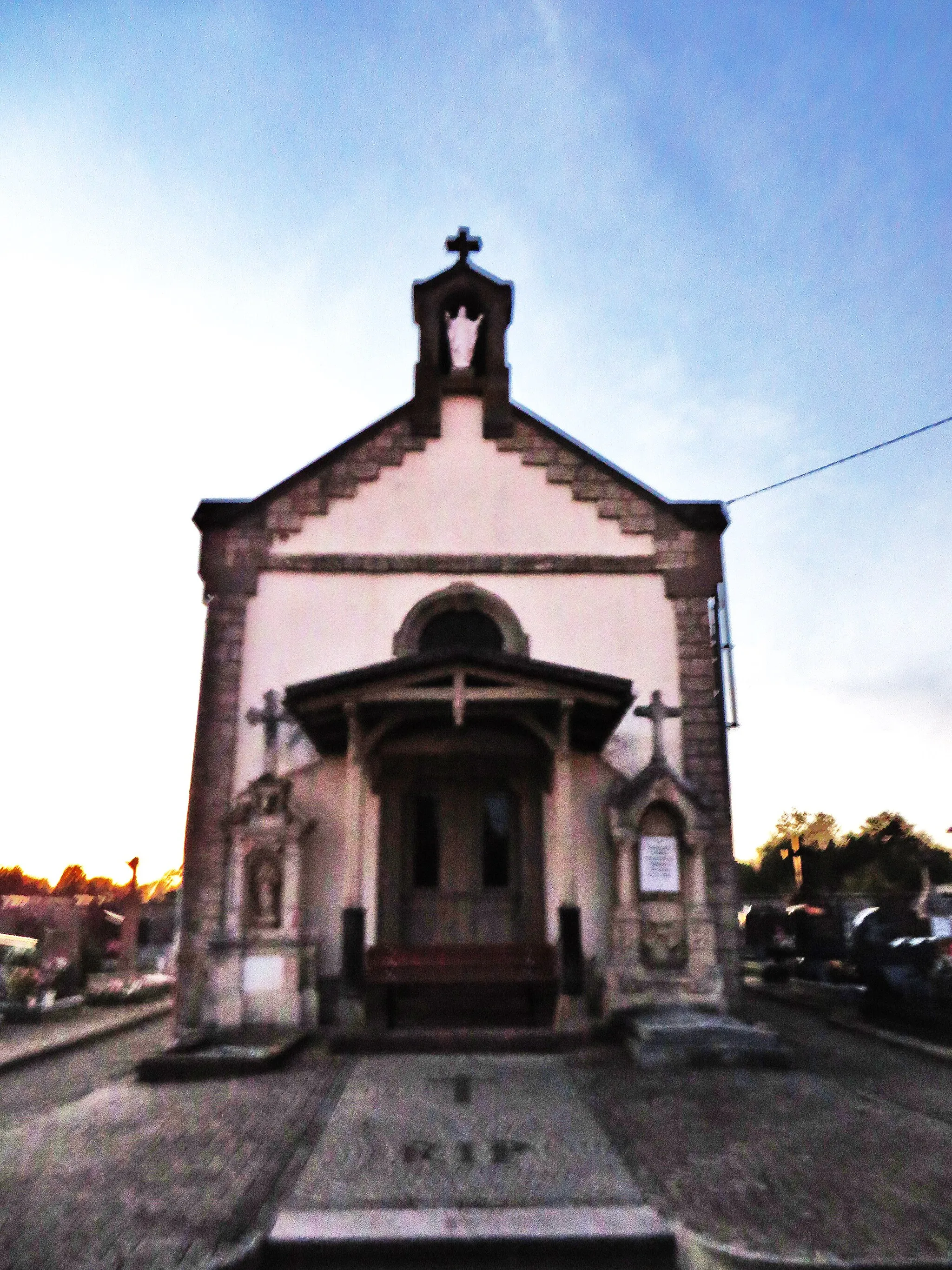 Photo showing: Berthelming chapelle cimetiere