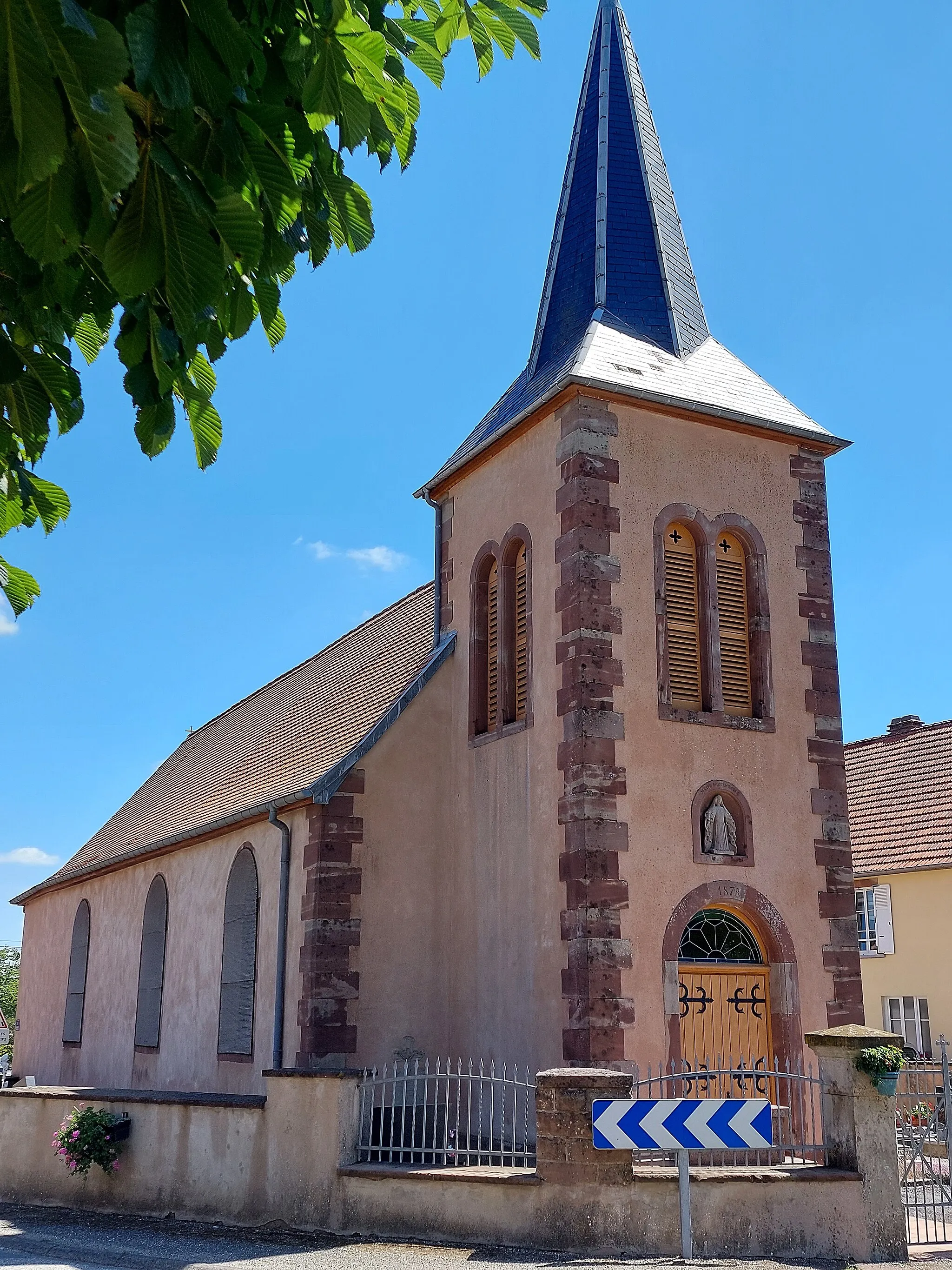 Photo showing: Église Notre-Dame de Bickenholtz