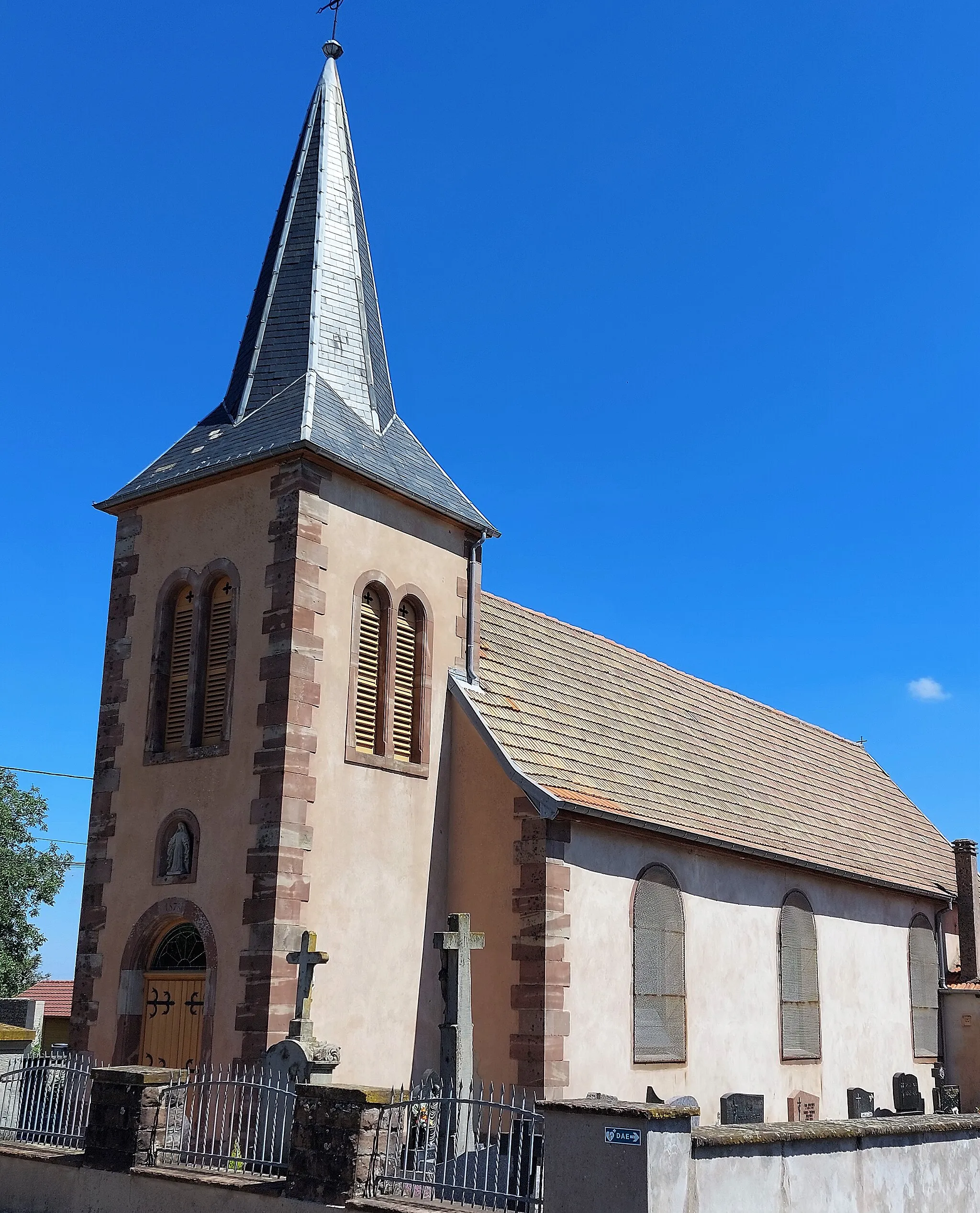 Photo showing: Église Notre-Dame de Bickenholtz