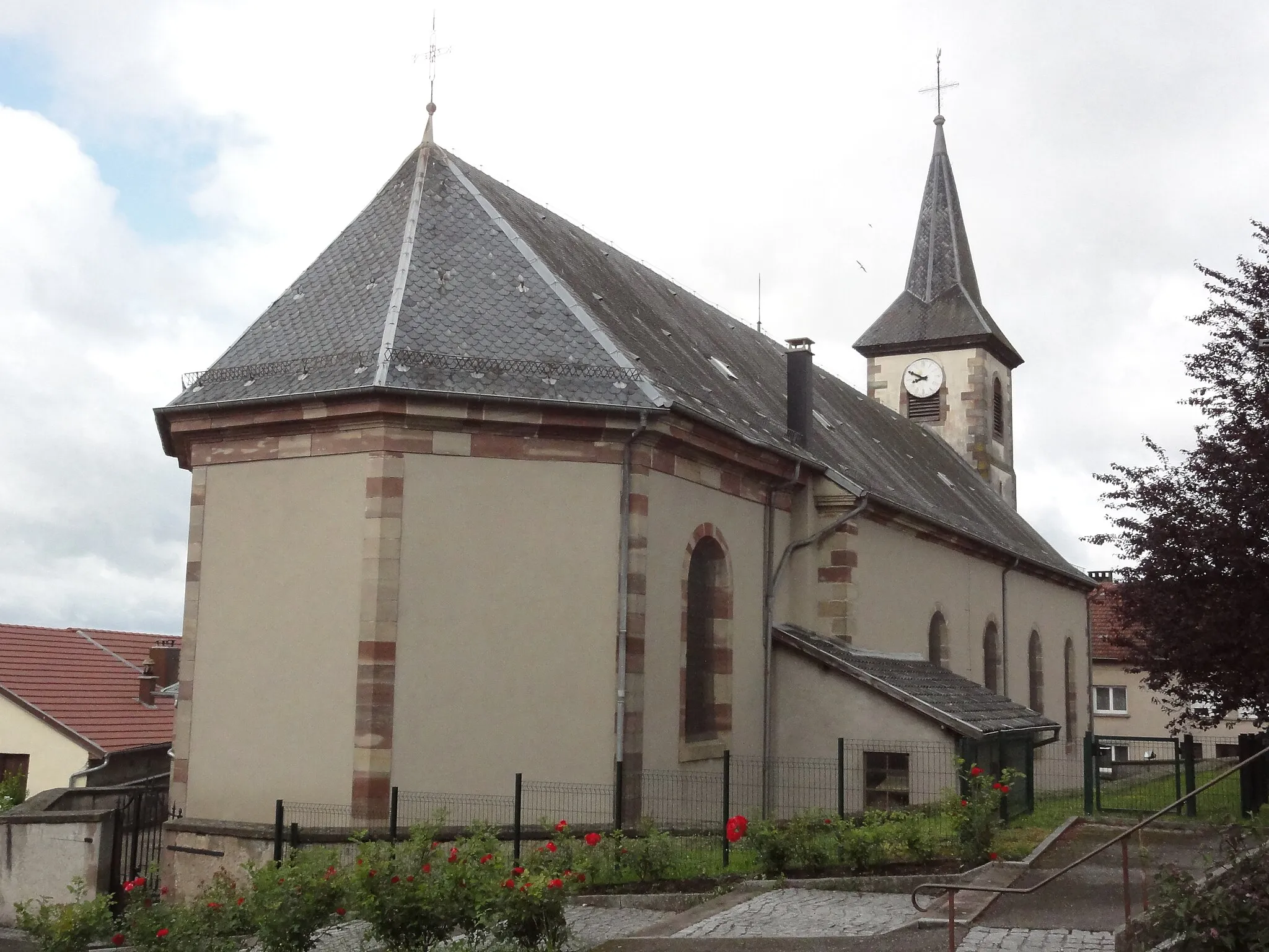 Photo showing: Dolving (Moselle) église