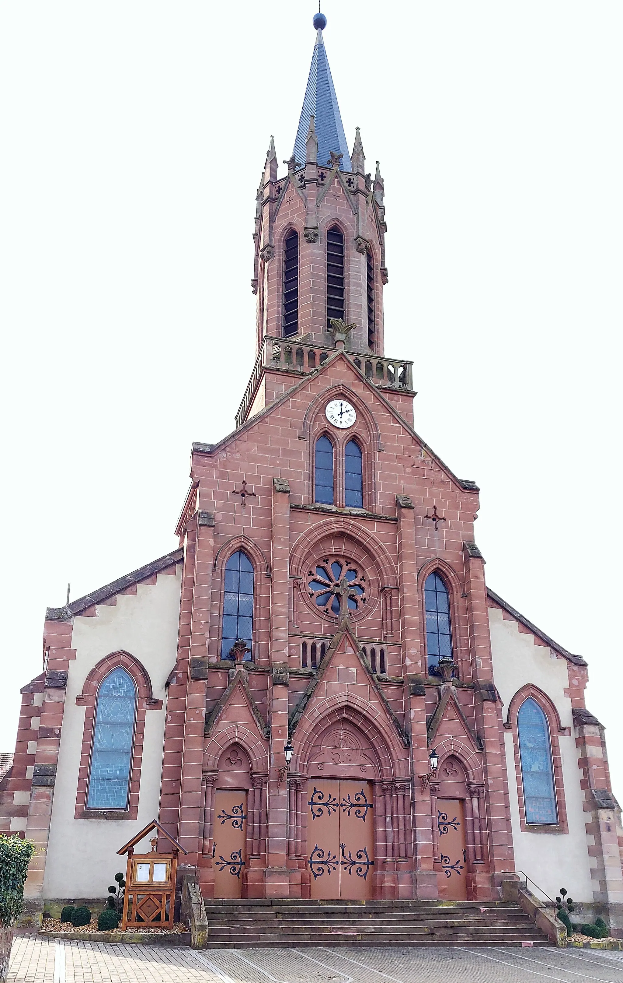 Photo showing: Église de la Visitation de Goetzenbruck