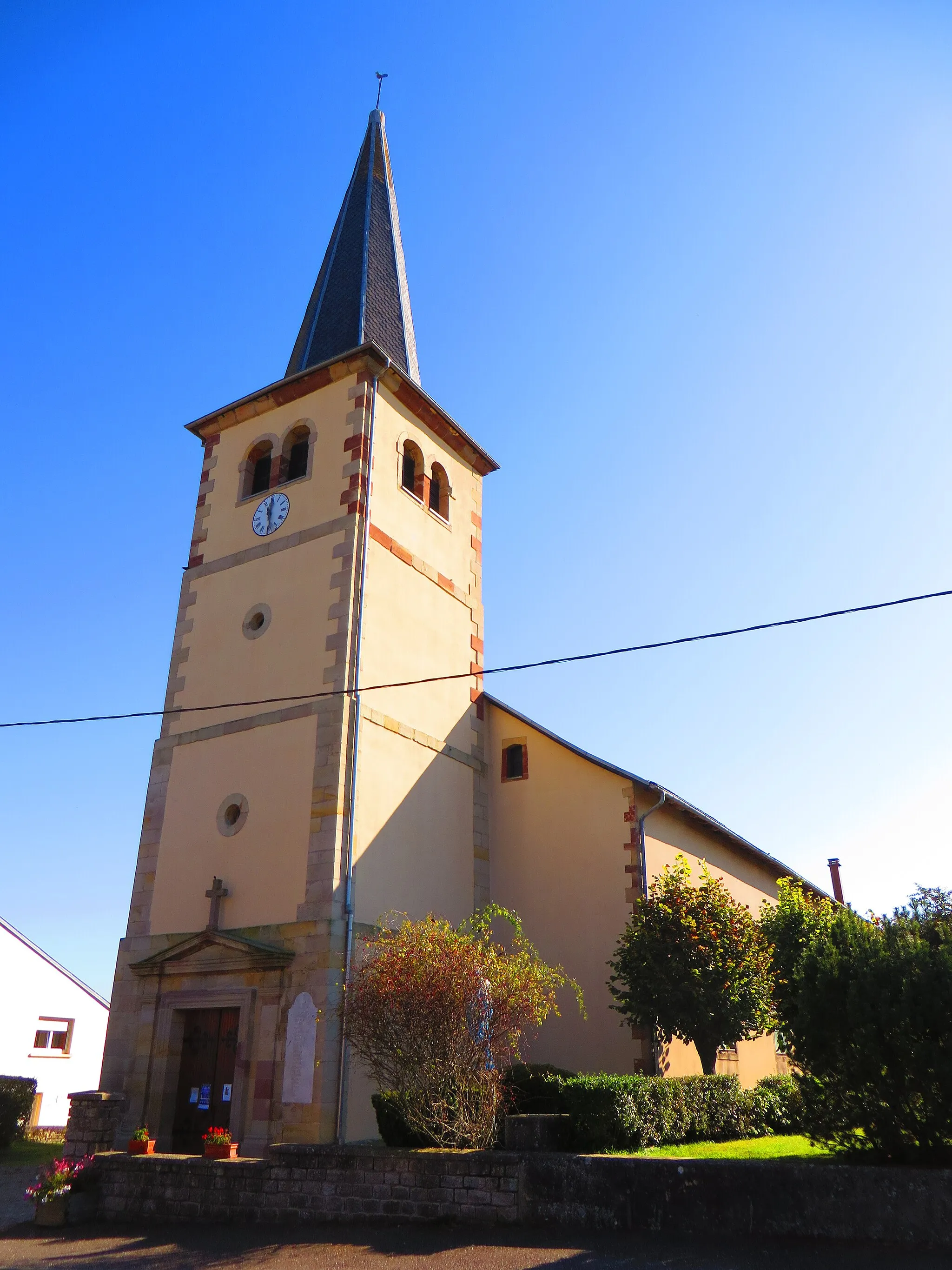 Photo showing: Gondrexange Église Saint-Luc