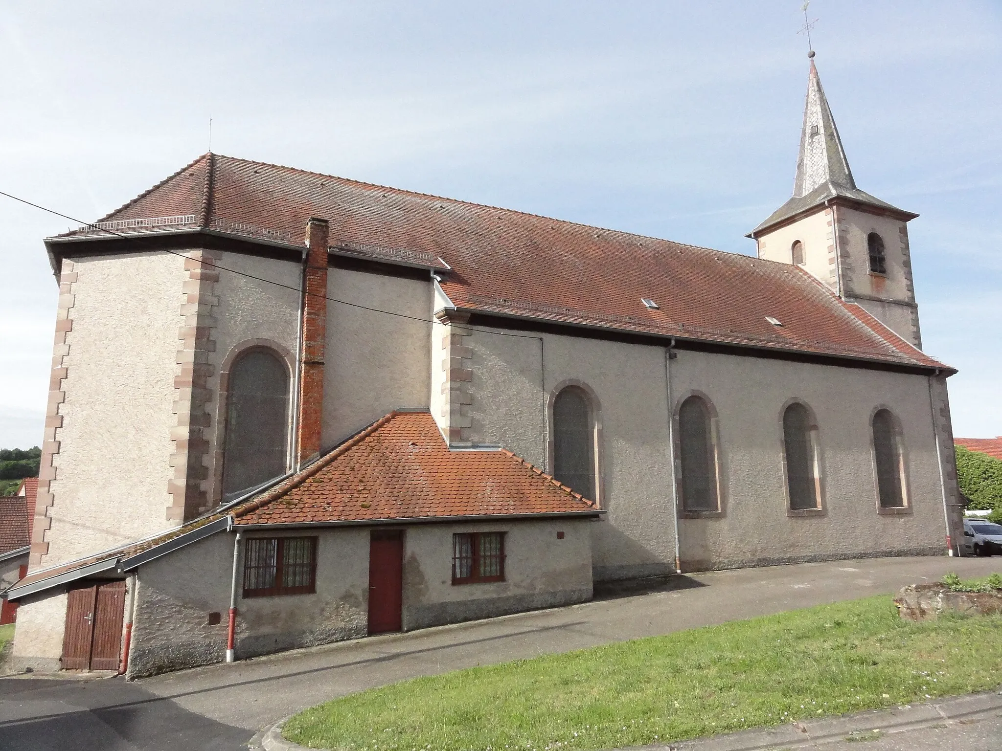 Photo showing: Haut-Clocher (Moselle) église churches in Moselle