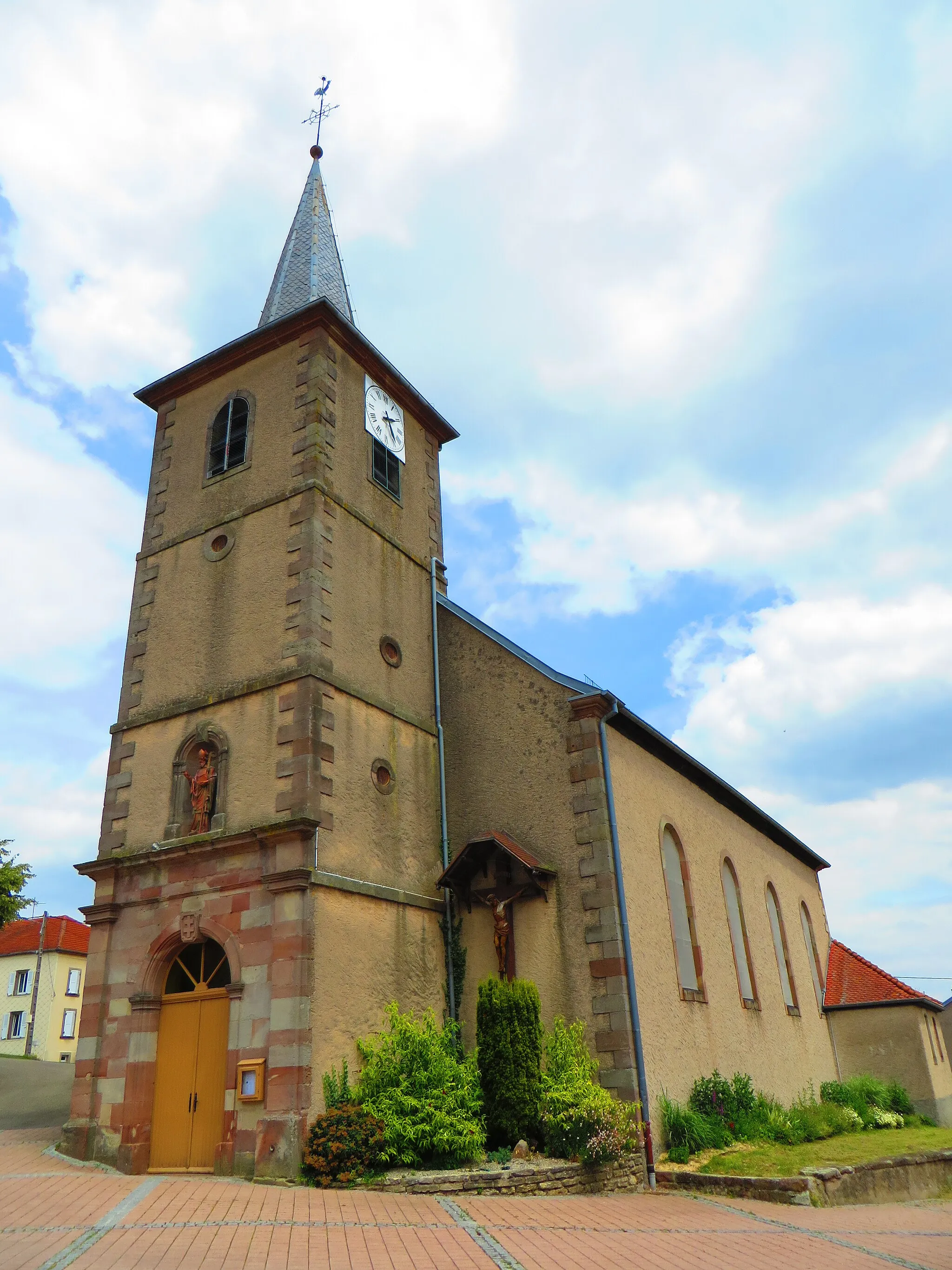 Photo showing: Haut Clocher Église Saint-Séverin