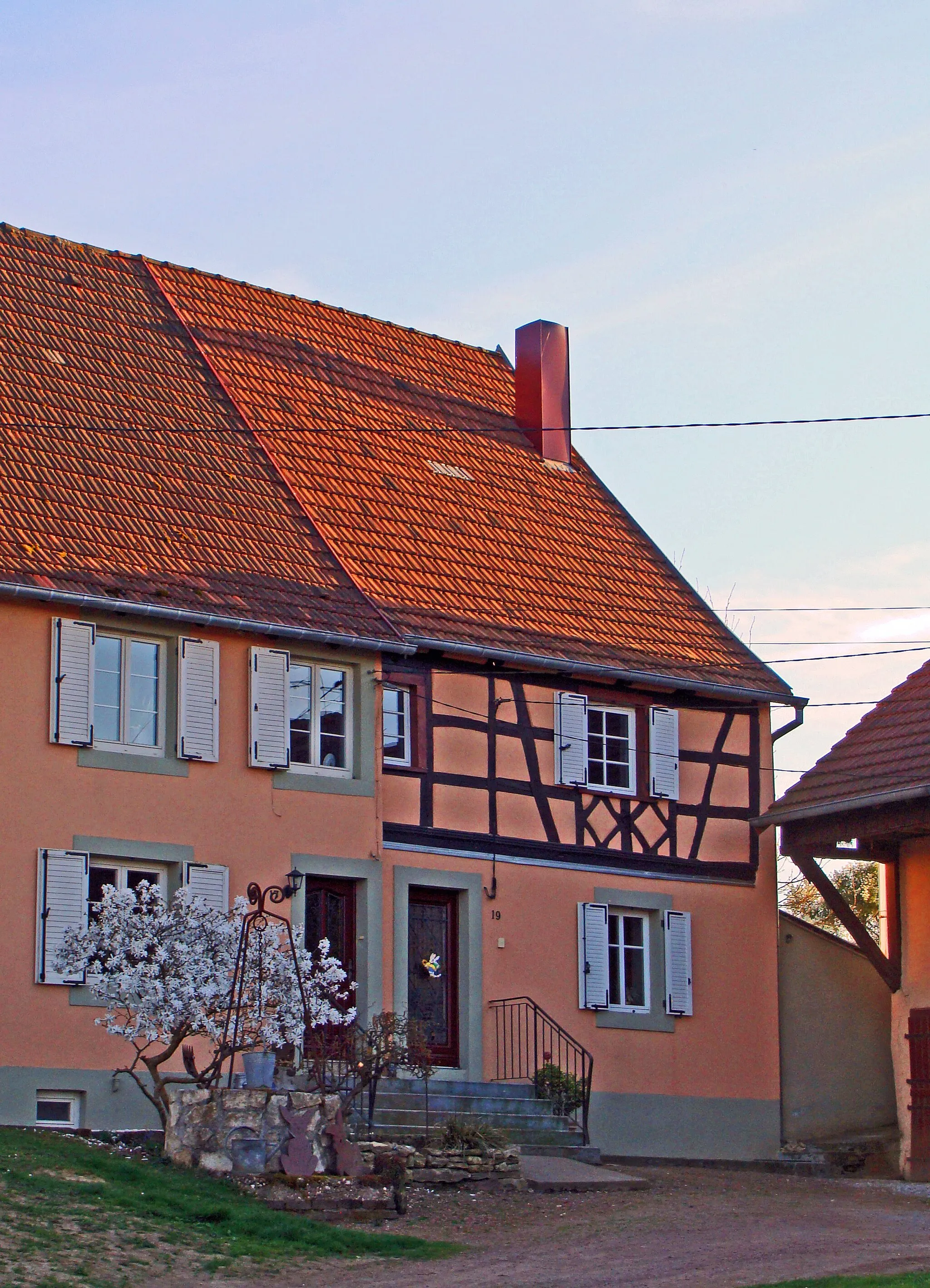 Photo showing: Ancienne maison à colombages de Kappelkinger (Moselle)