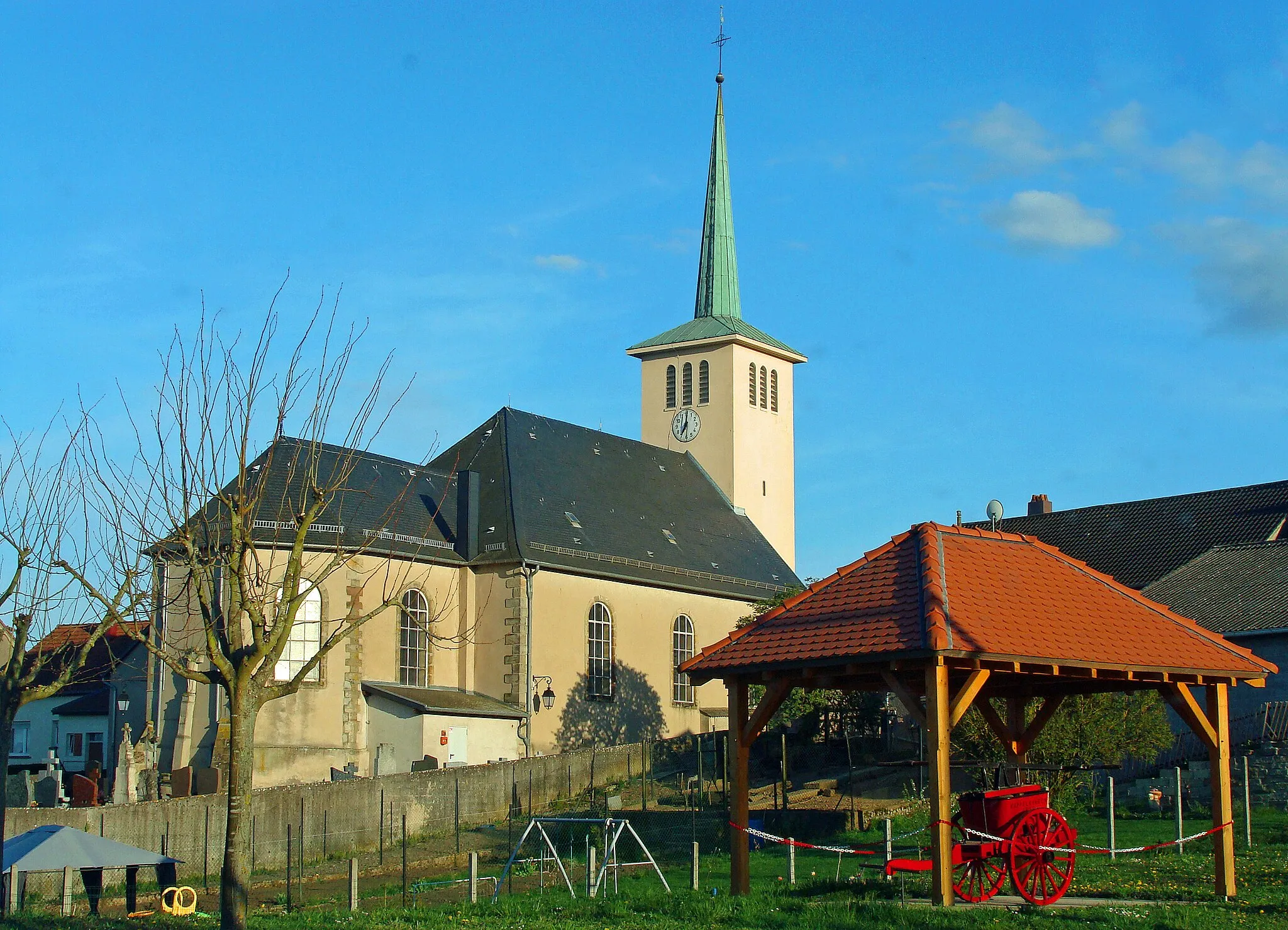 Photo showing: Église Saint-Jacques de Kappelkinger (1743)