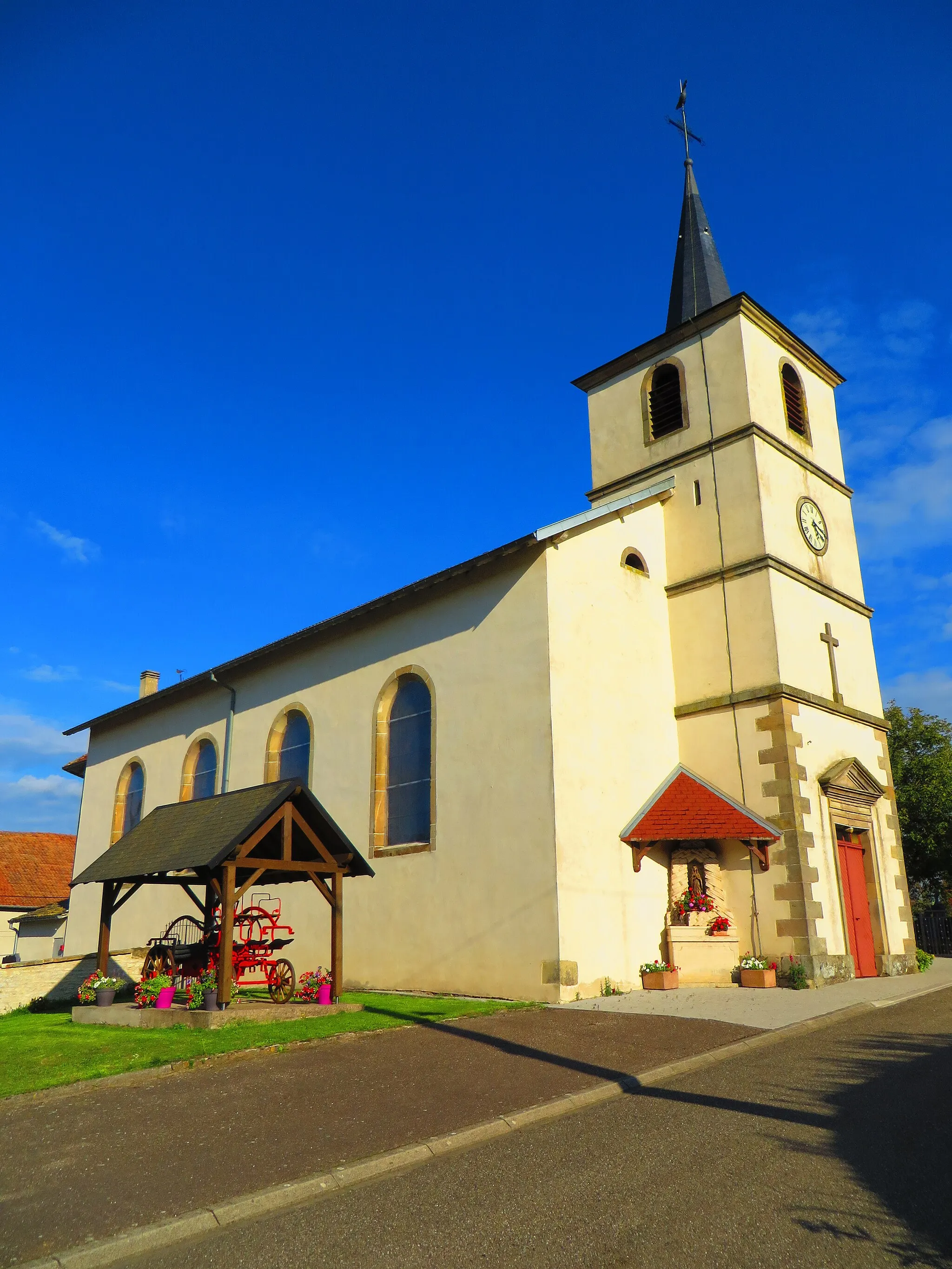 Photo showing: Insviller l'église Saint-Michel